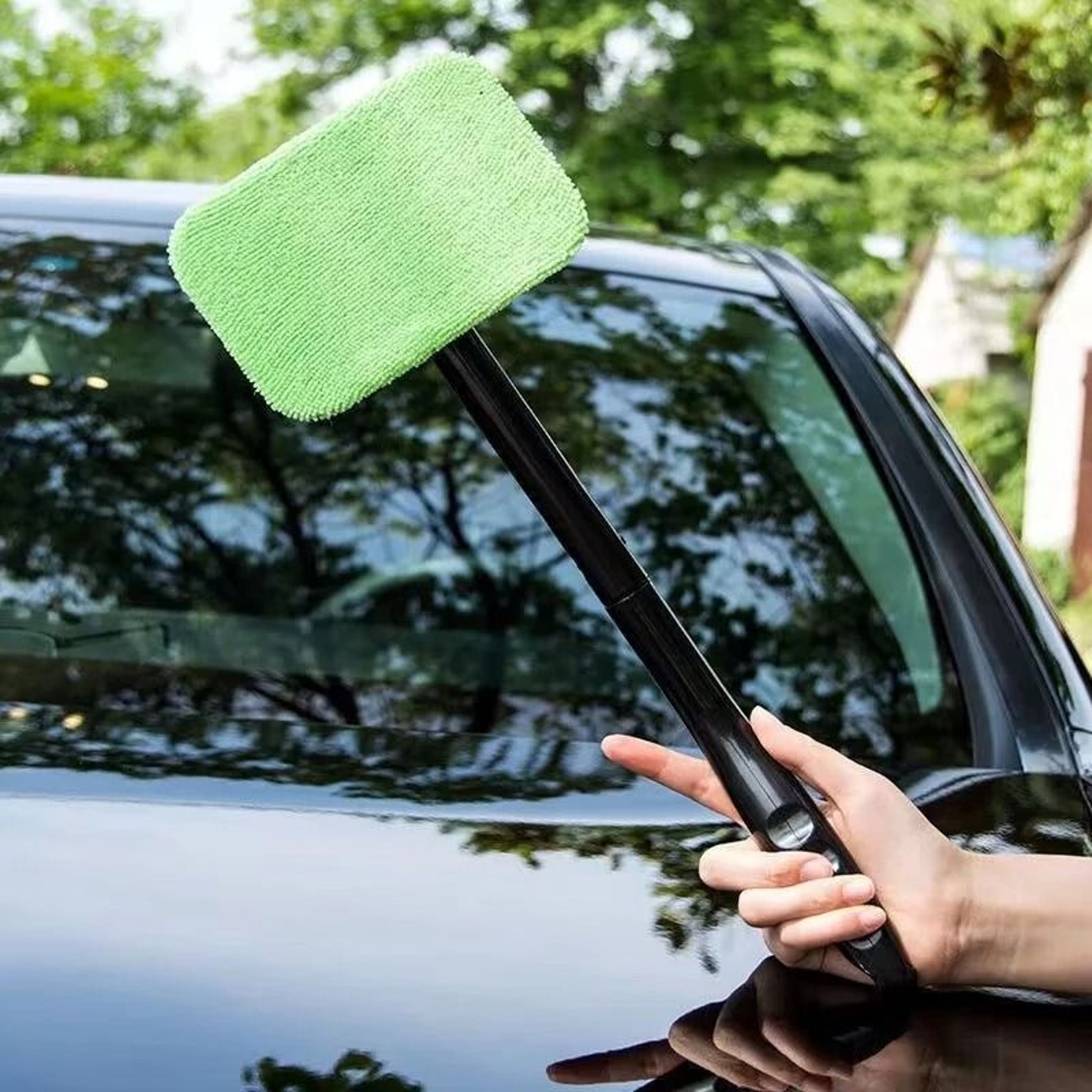 Ergonomic Car Interior Windshield And Glass Wand 0