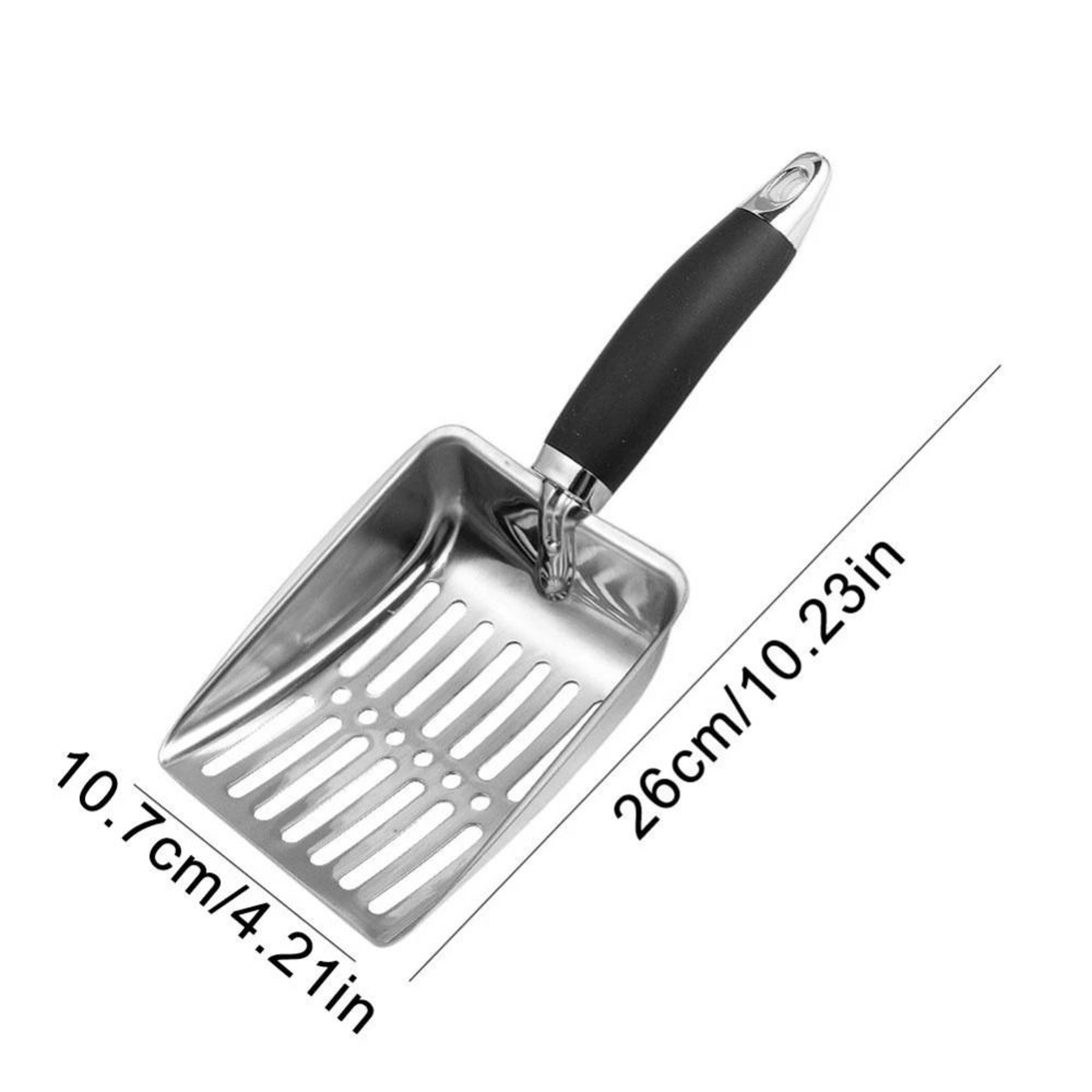 High Strength Stainless Steel Cat Litter Sifter 5