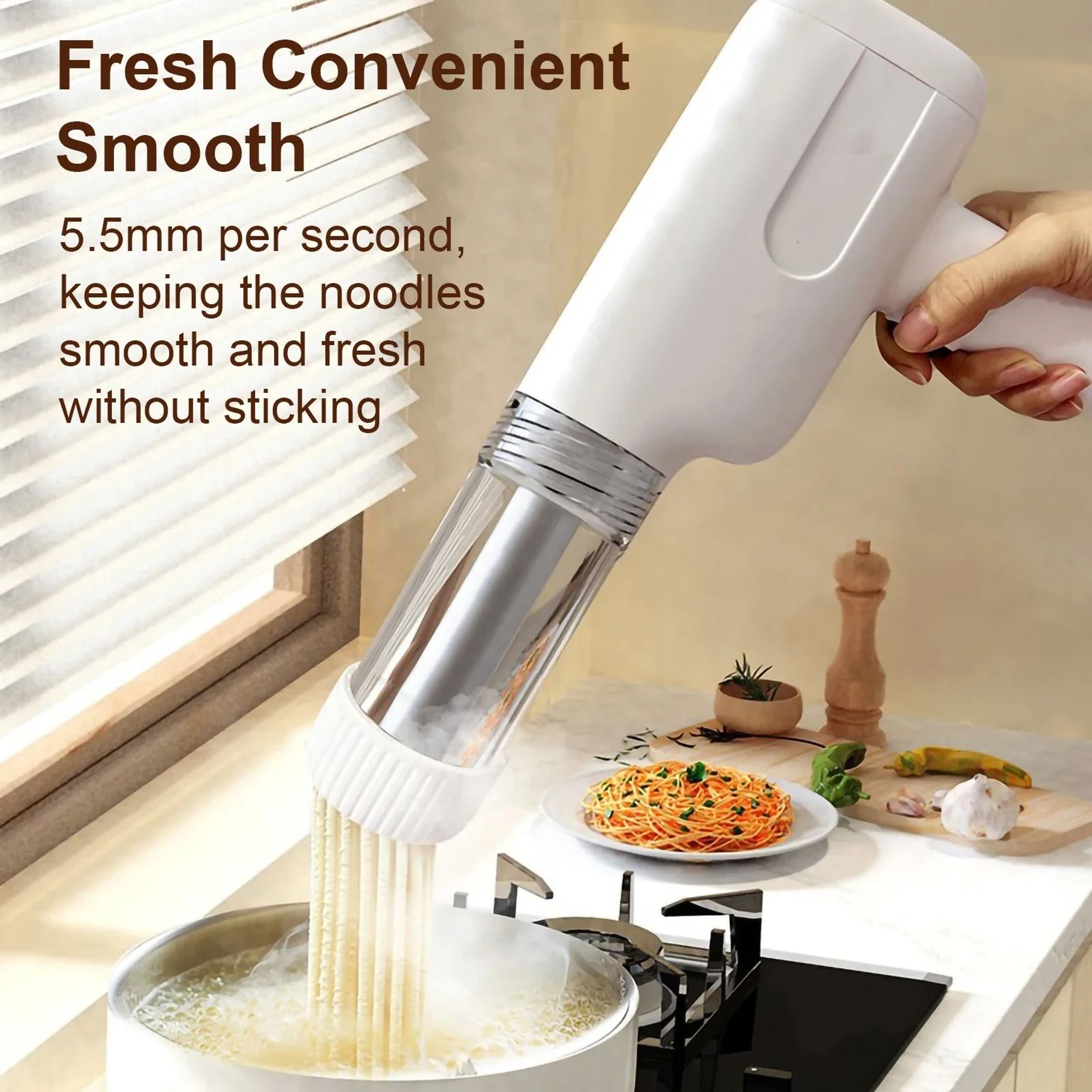 Wireless Automatic Handheld Electric Pasta Maker 0