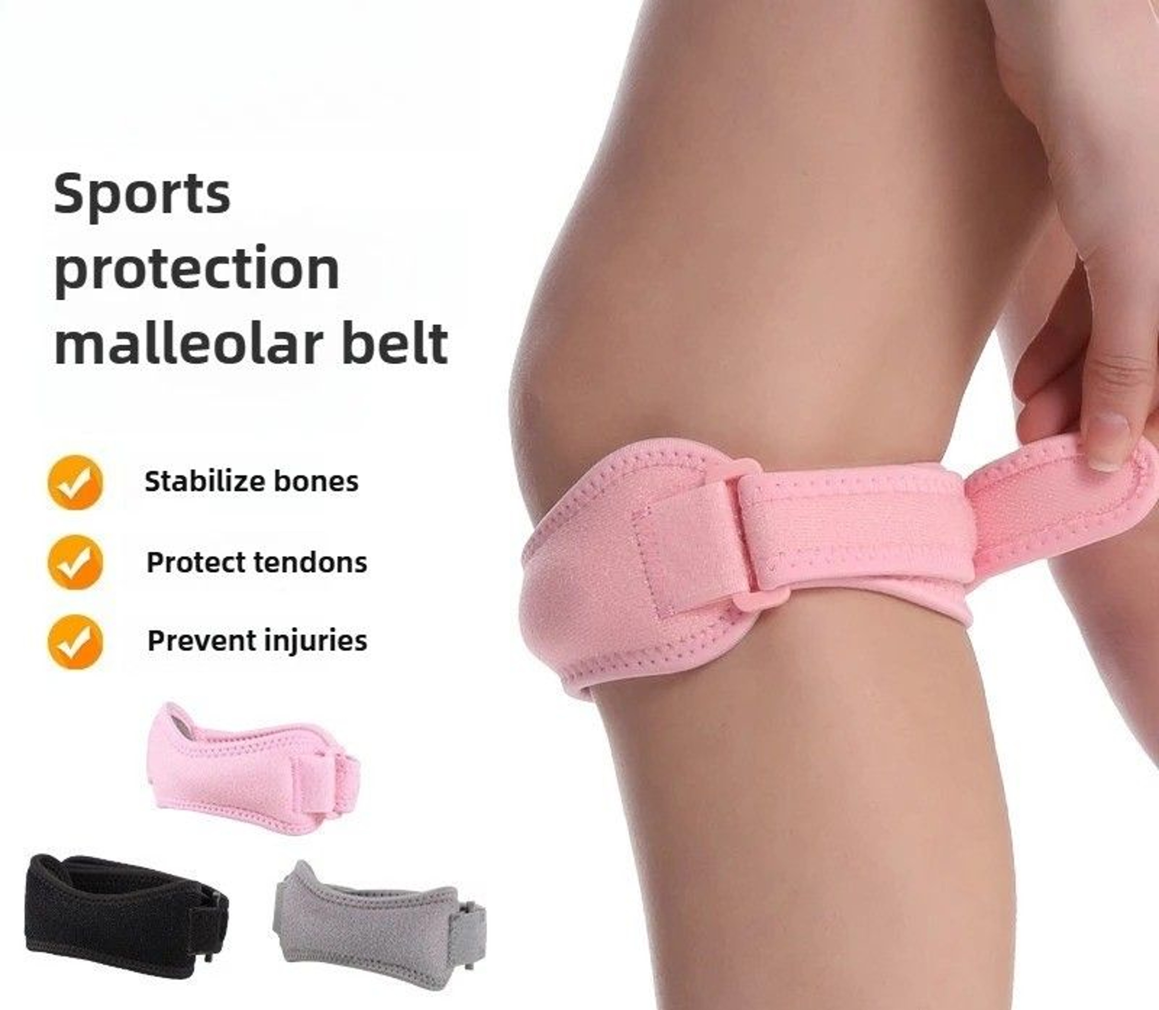 Precision Adjustable Patella Tendon Support Strap 0