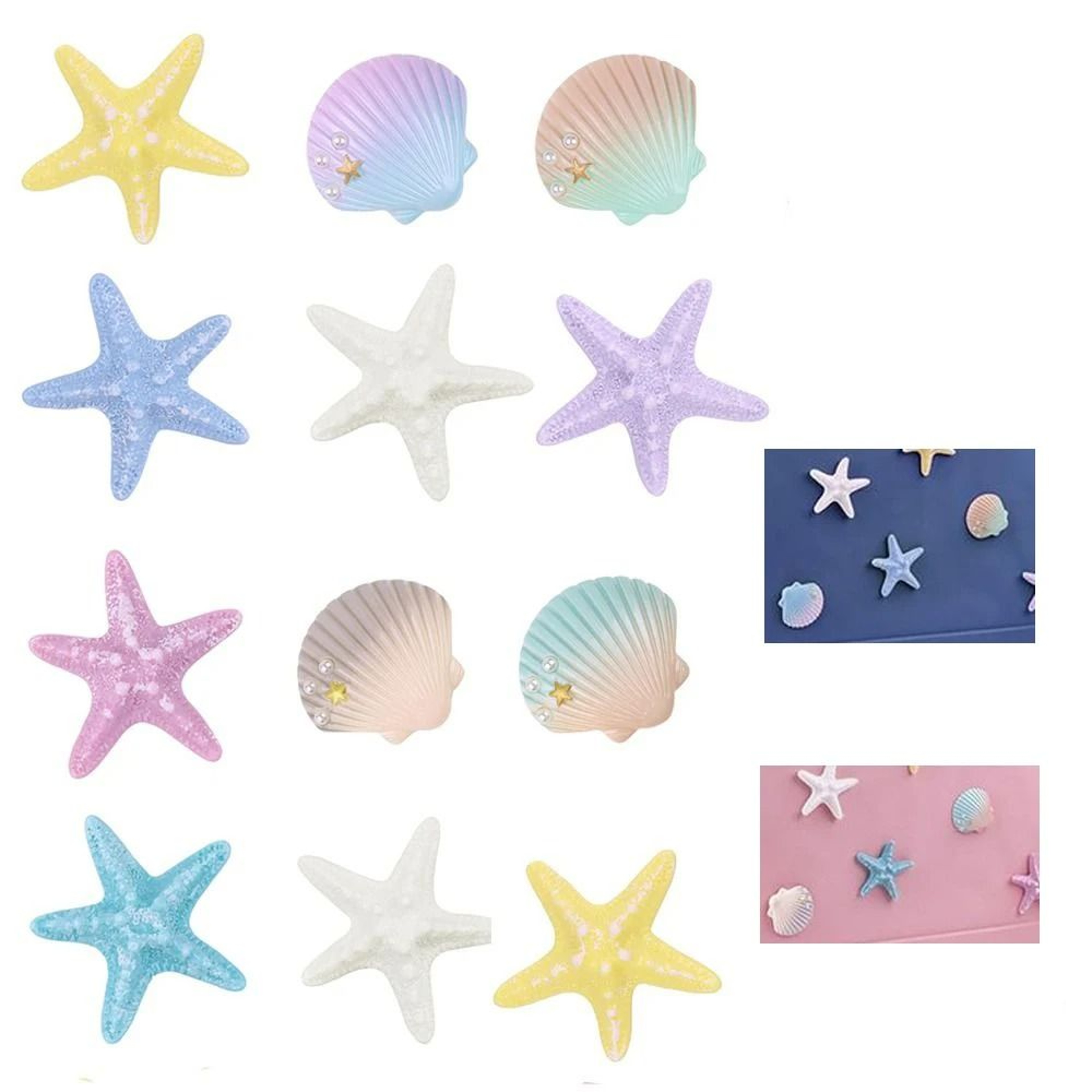 Beach Themed Waterproof Bag Charms 2