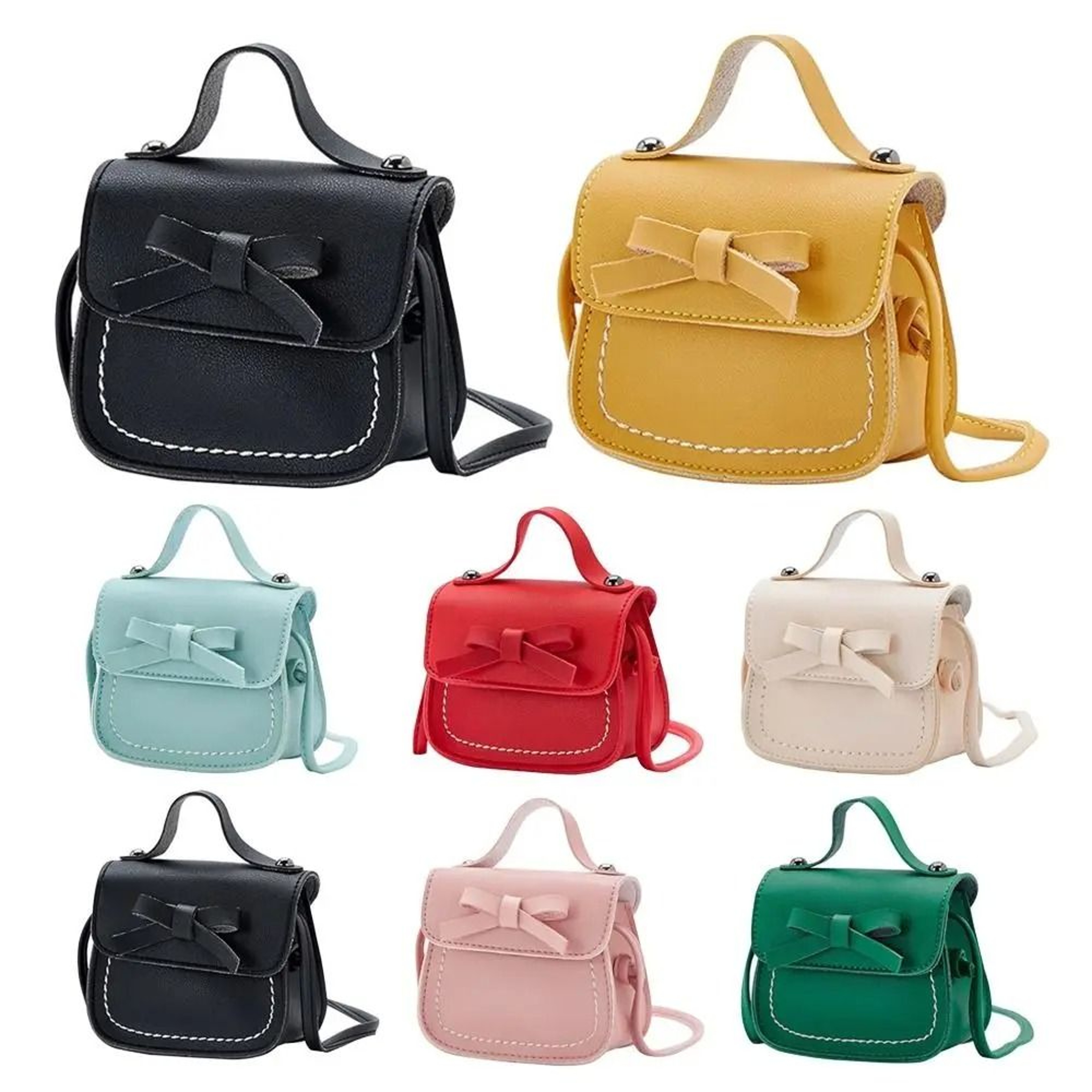 Bowknot Toddler Crossbody Handbag 1