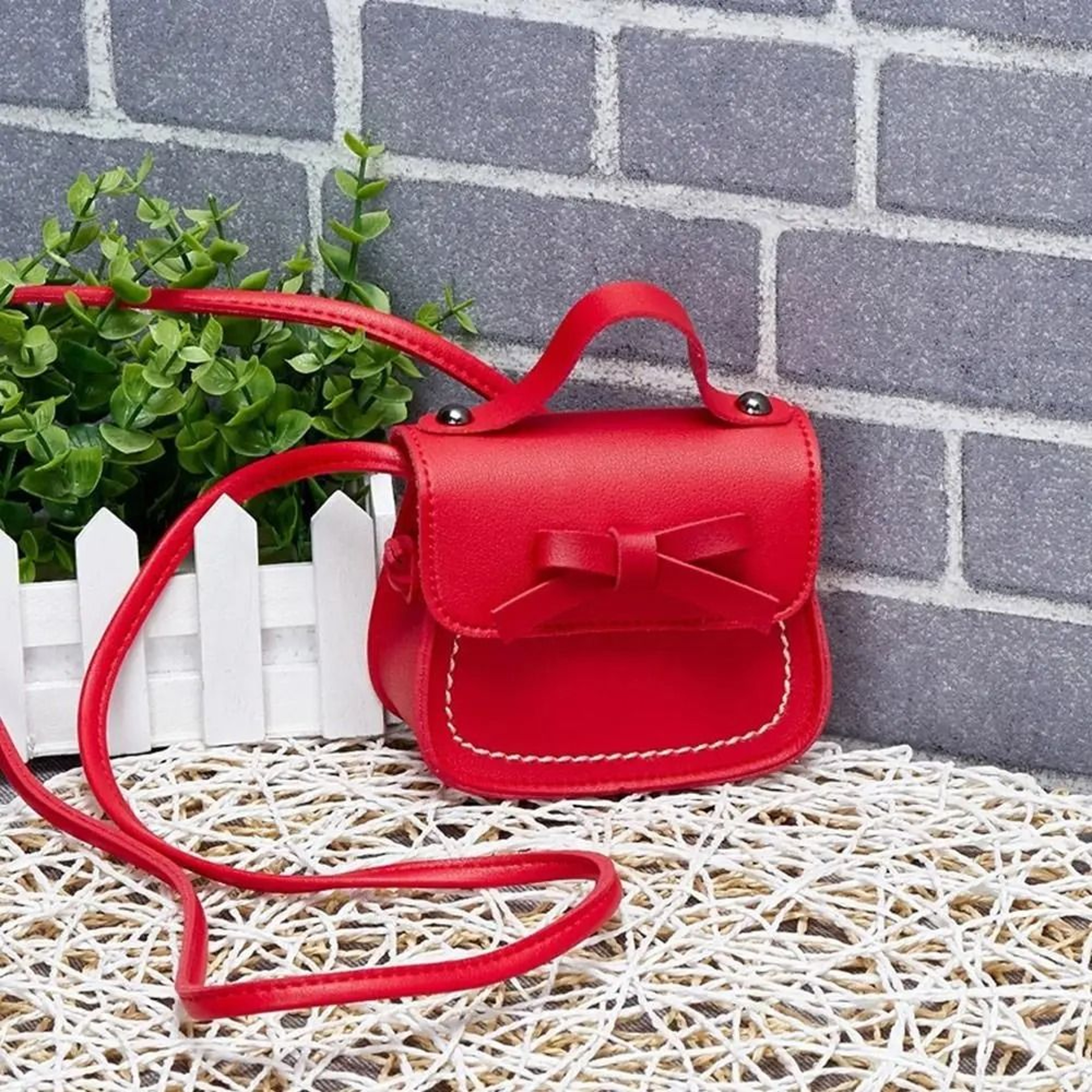 Bowknot Toddler Crossbody Handbag 4