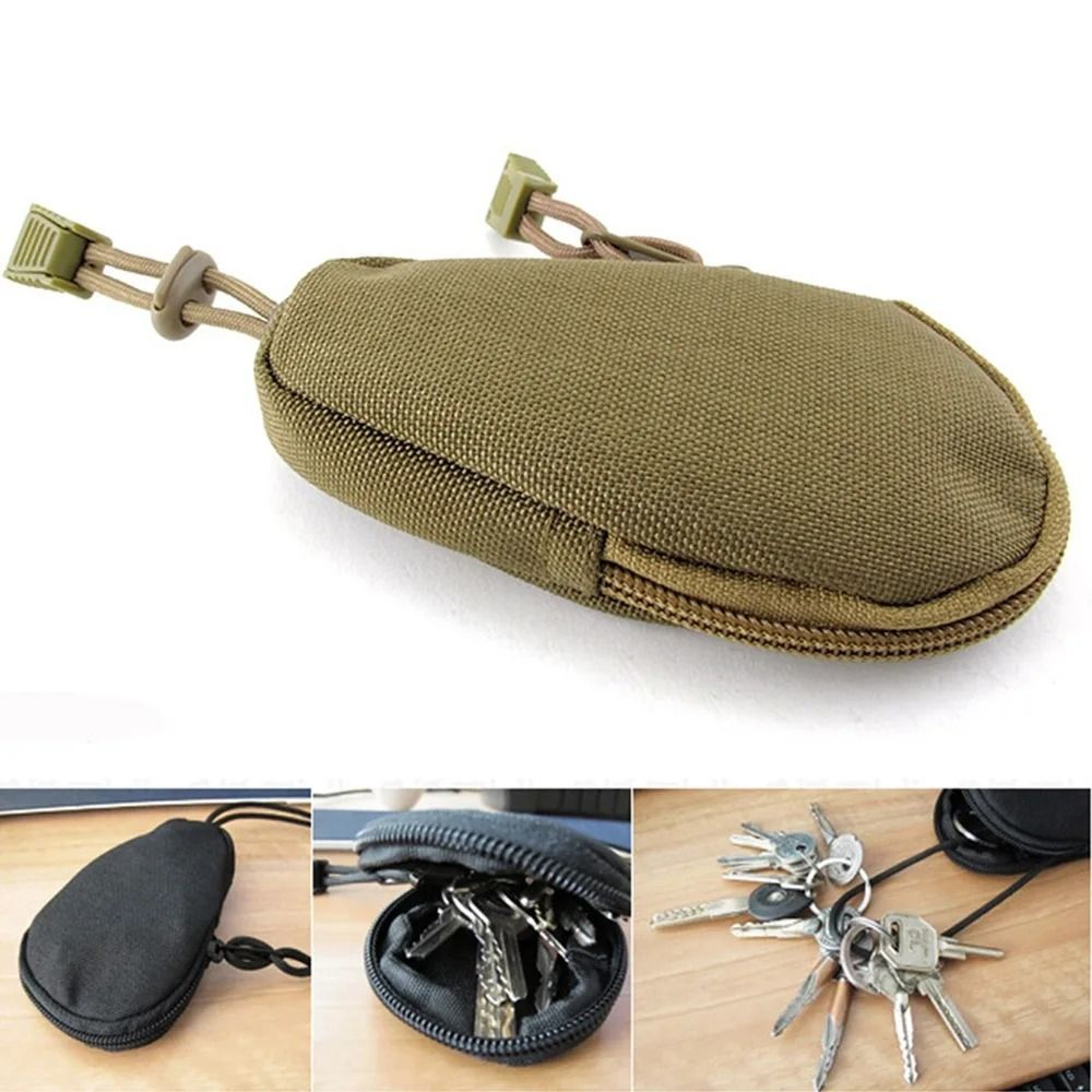 Heavy Duty Oxford Cloth Mini Key Pouch 2