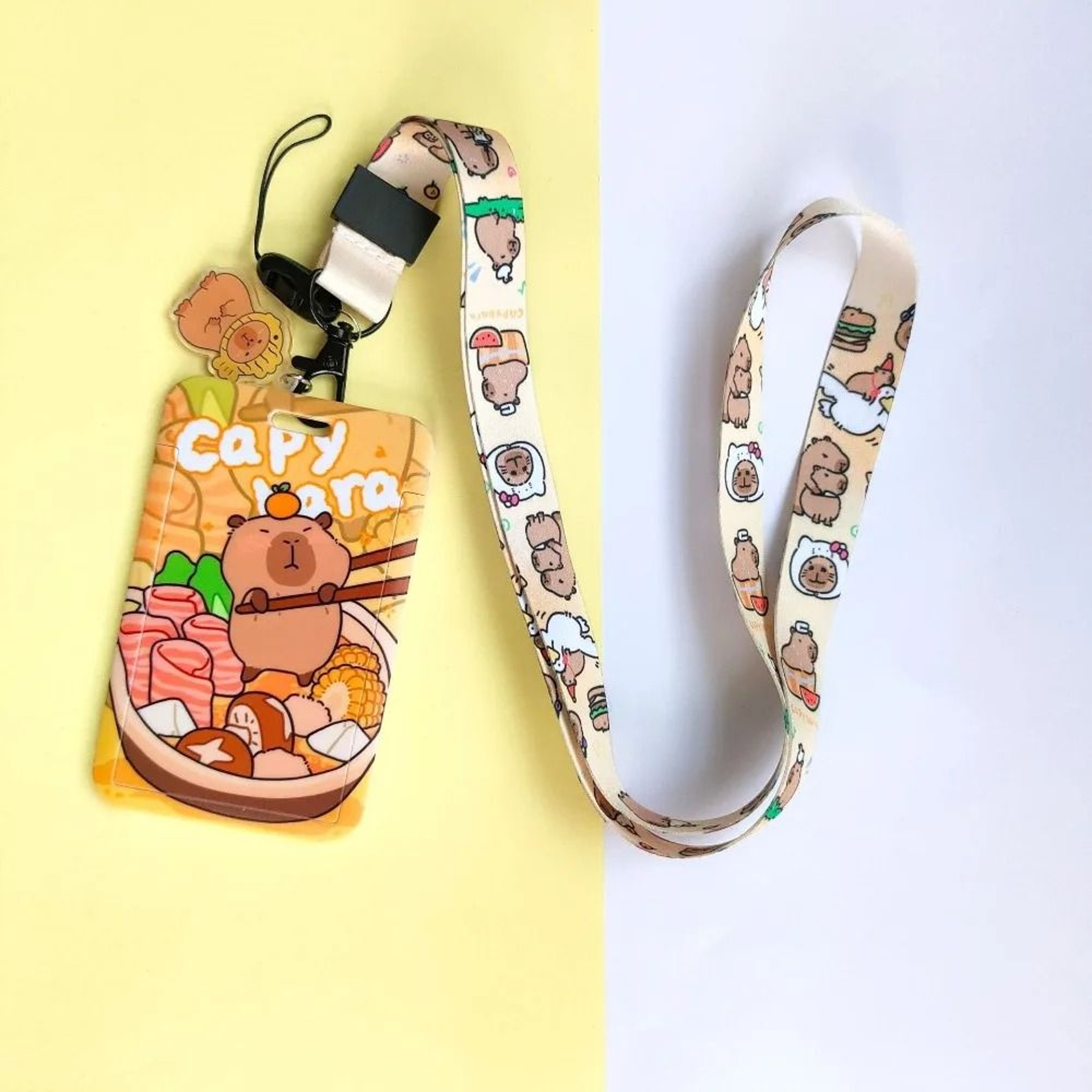 Cute Capybara Protective Card Case 3