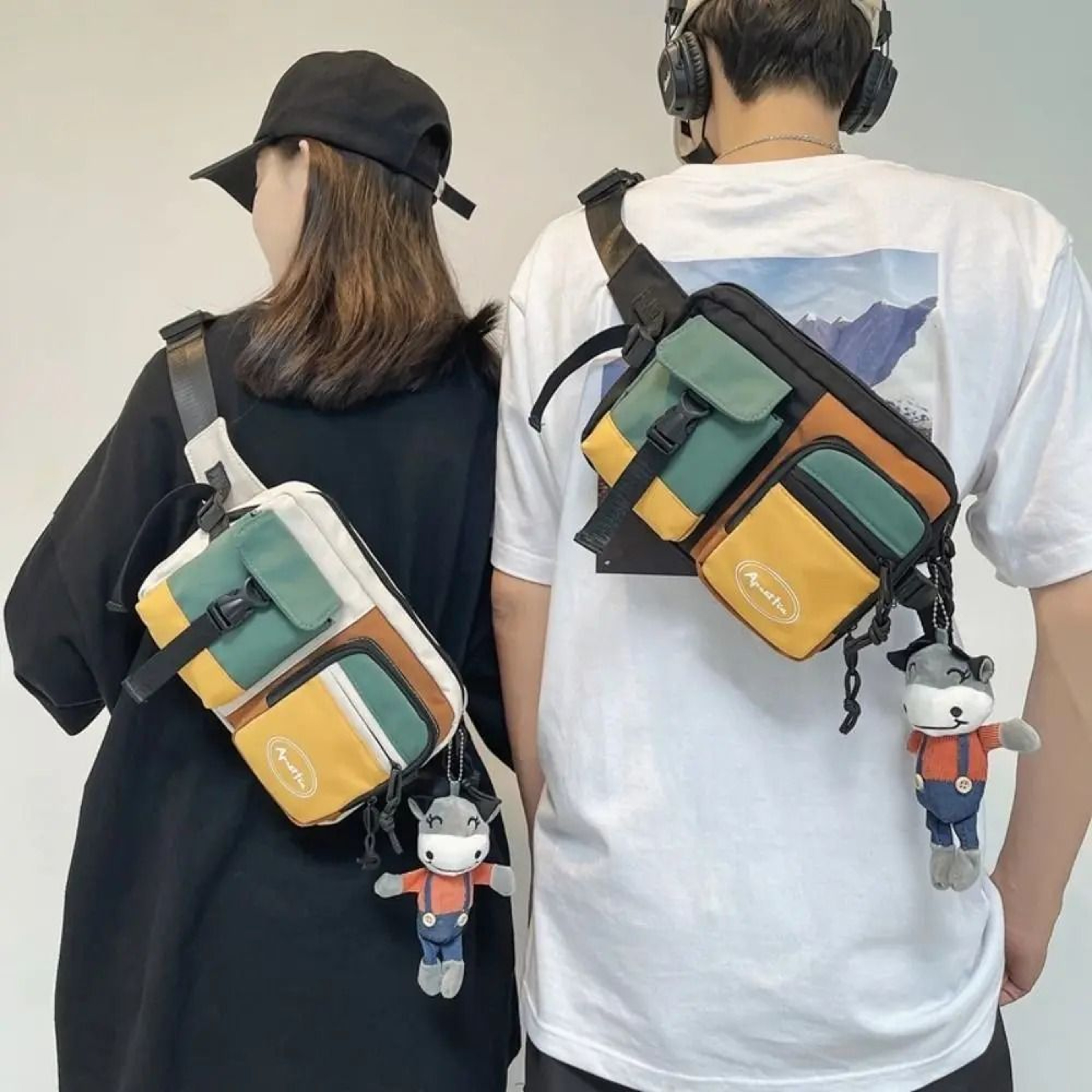 Multifunctional Outdoor Nylon Chest Sling Bag 0