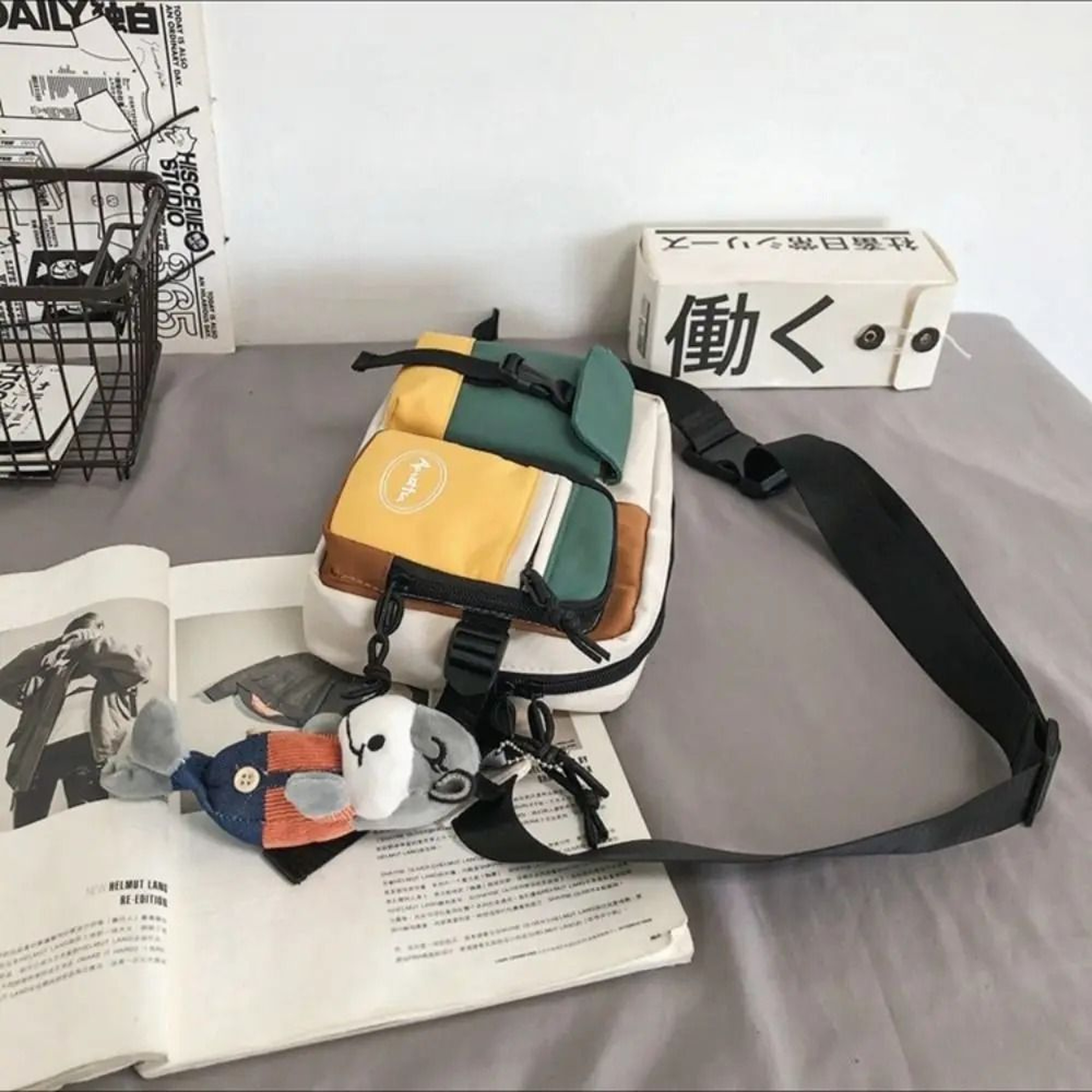 Multifunctional Outdoor Nylon Chest Sling Bag 4