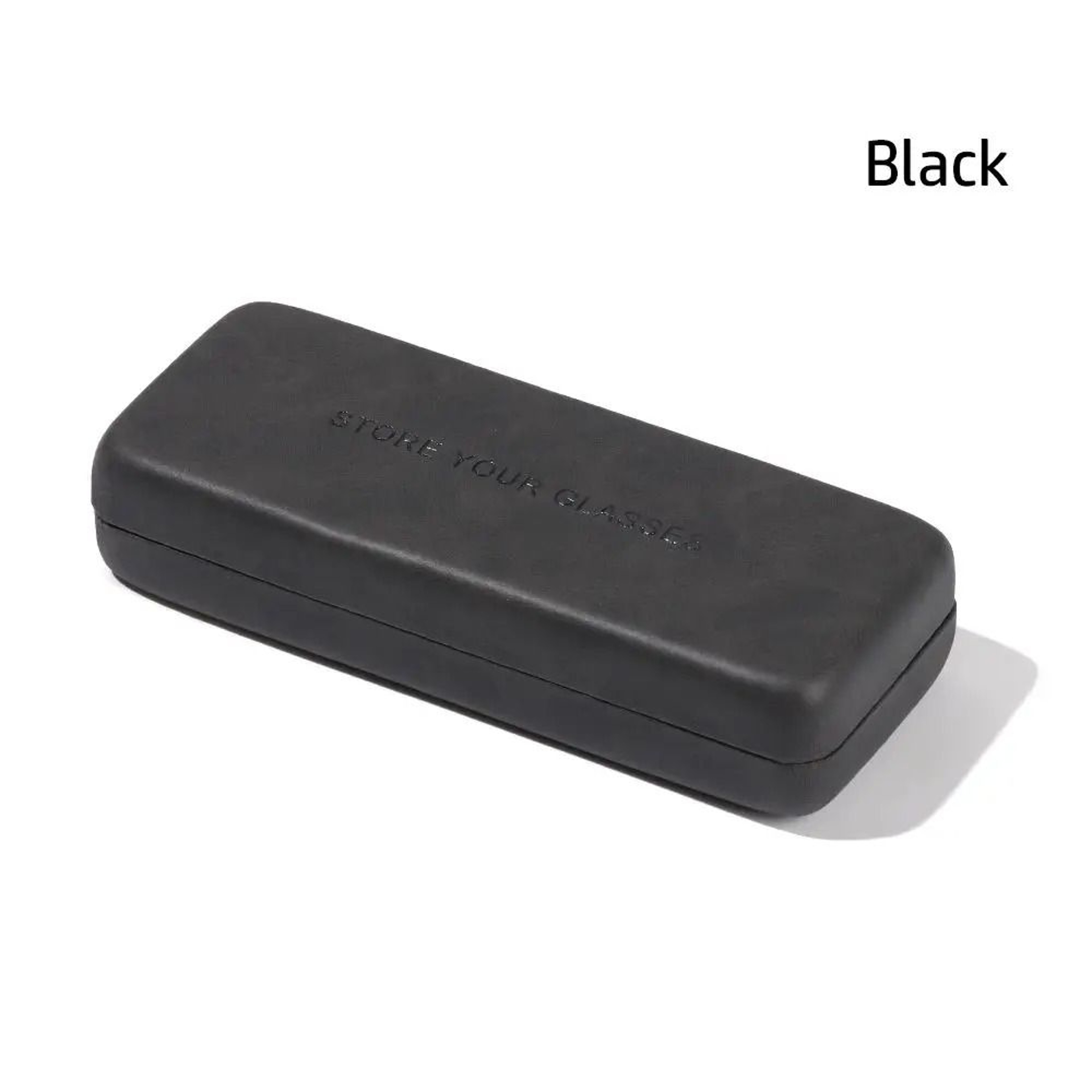 Portable Retro Steel And Leather Hard Eyeglass Case 7