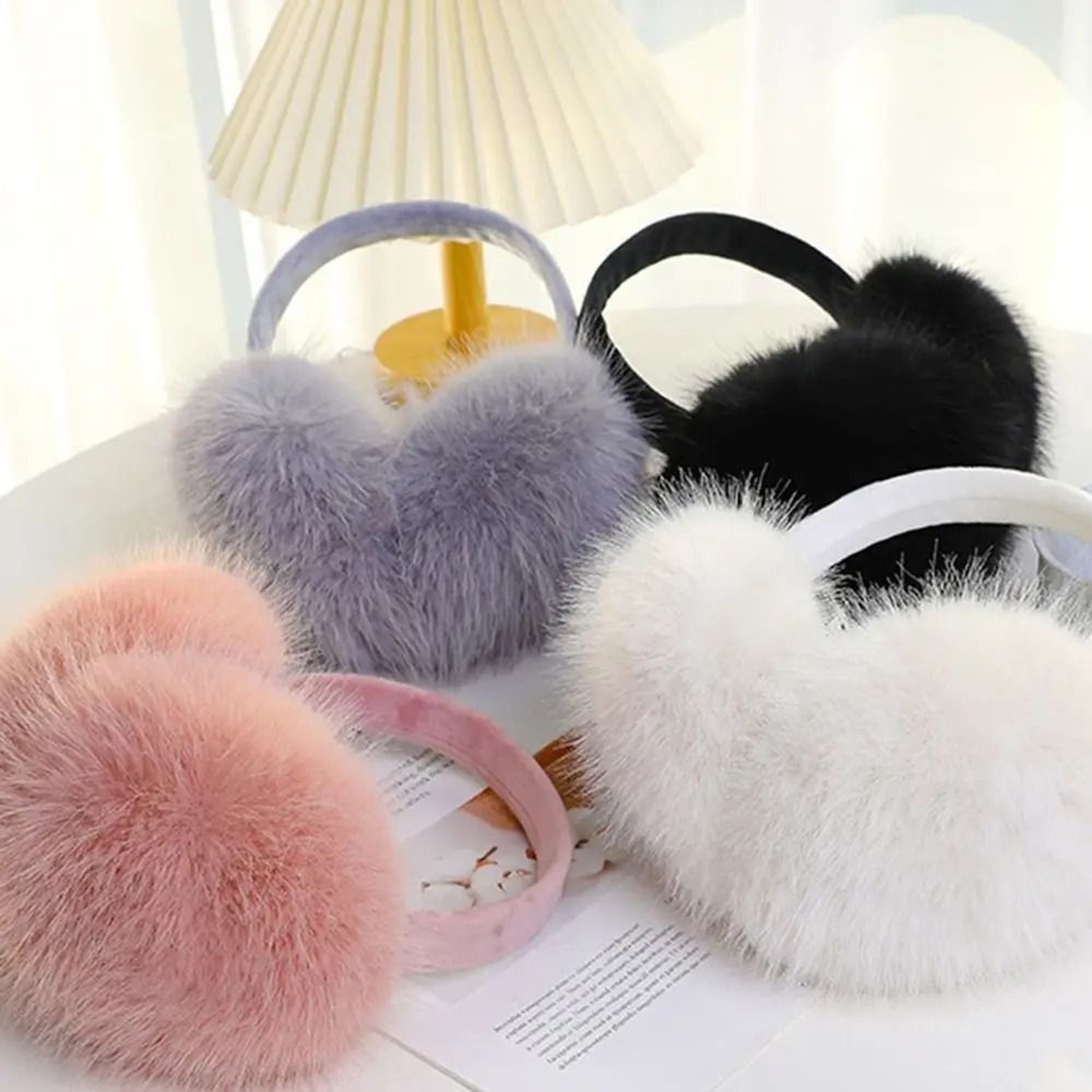 Collapsible Plush Winter Ear Warmers 0