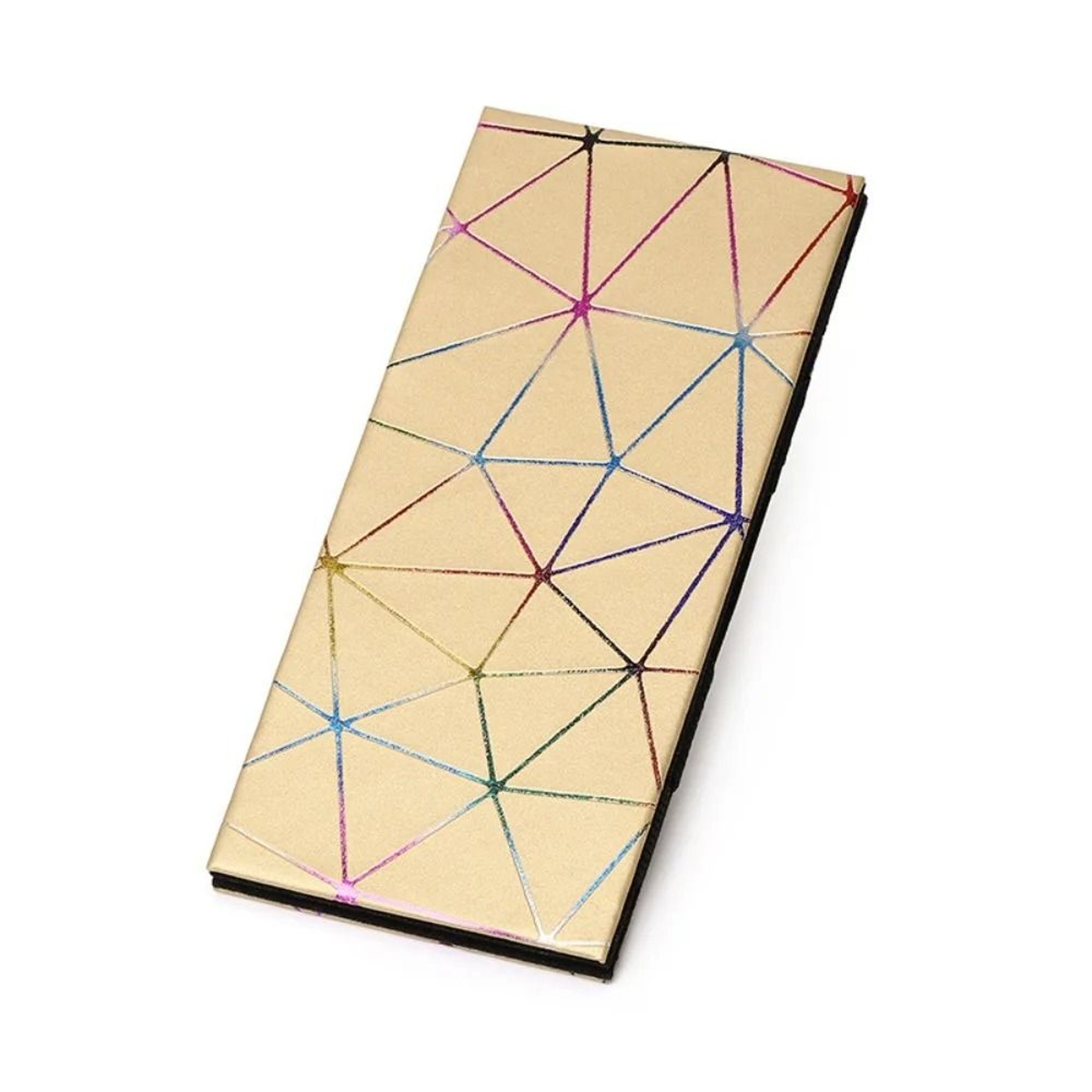 Geometric Laser Reflective Slim Long Wallet 11