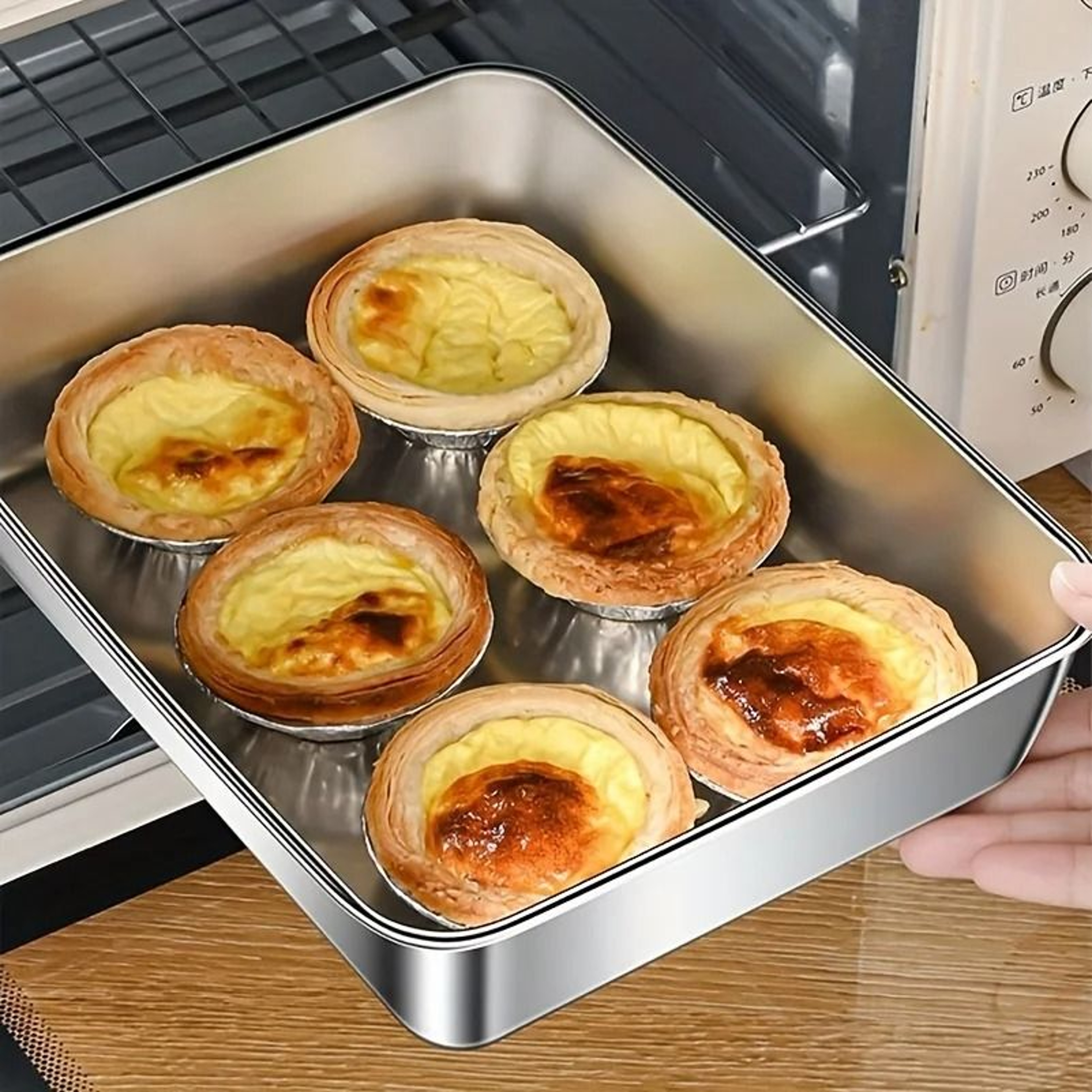 Stainless Steel Rectangle Food Storage Container With Cover 3