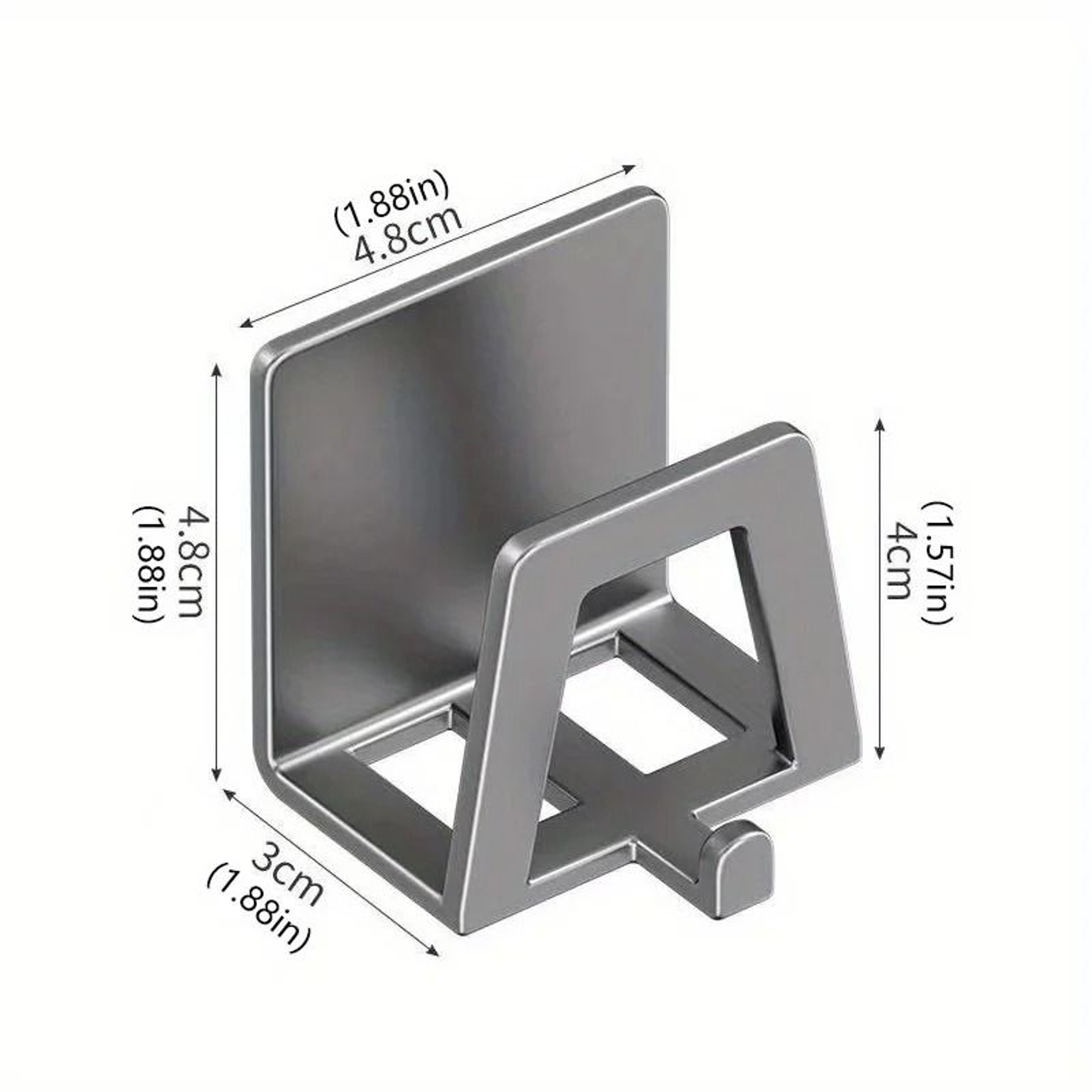 Stainless Steel Self Adhesive Sponge Holder – view 8