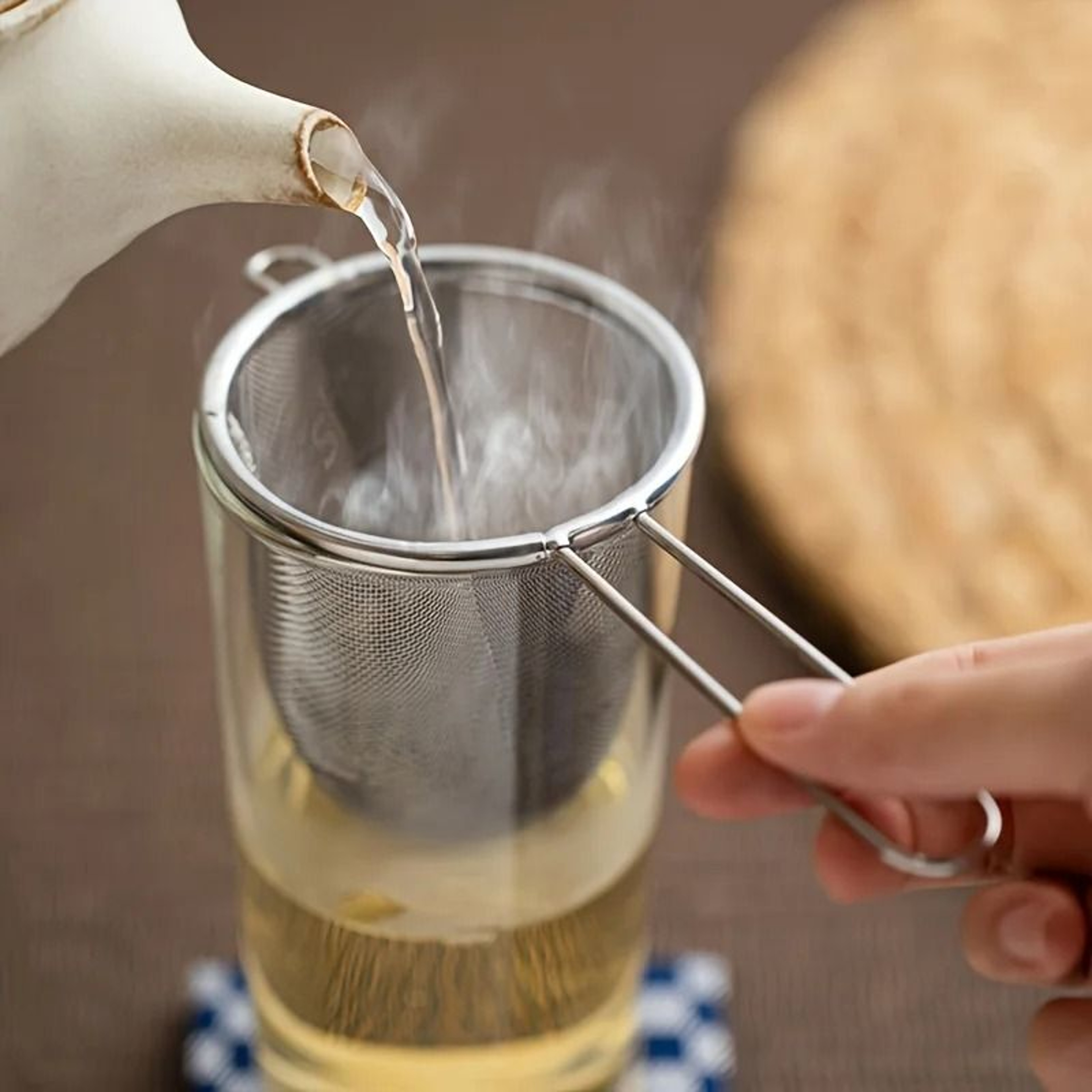 Fine Mesh Tea Infuser With Handle 1