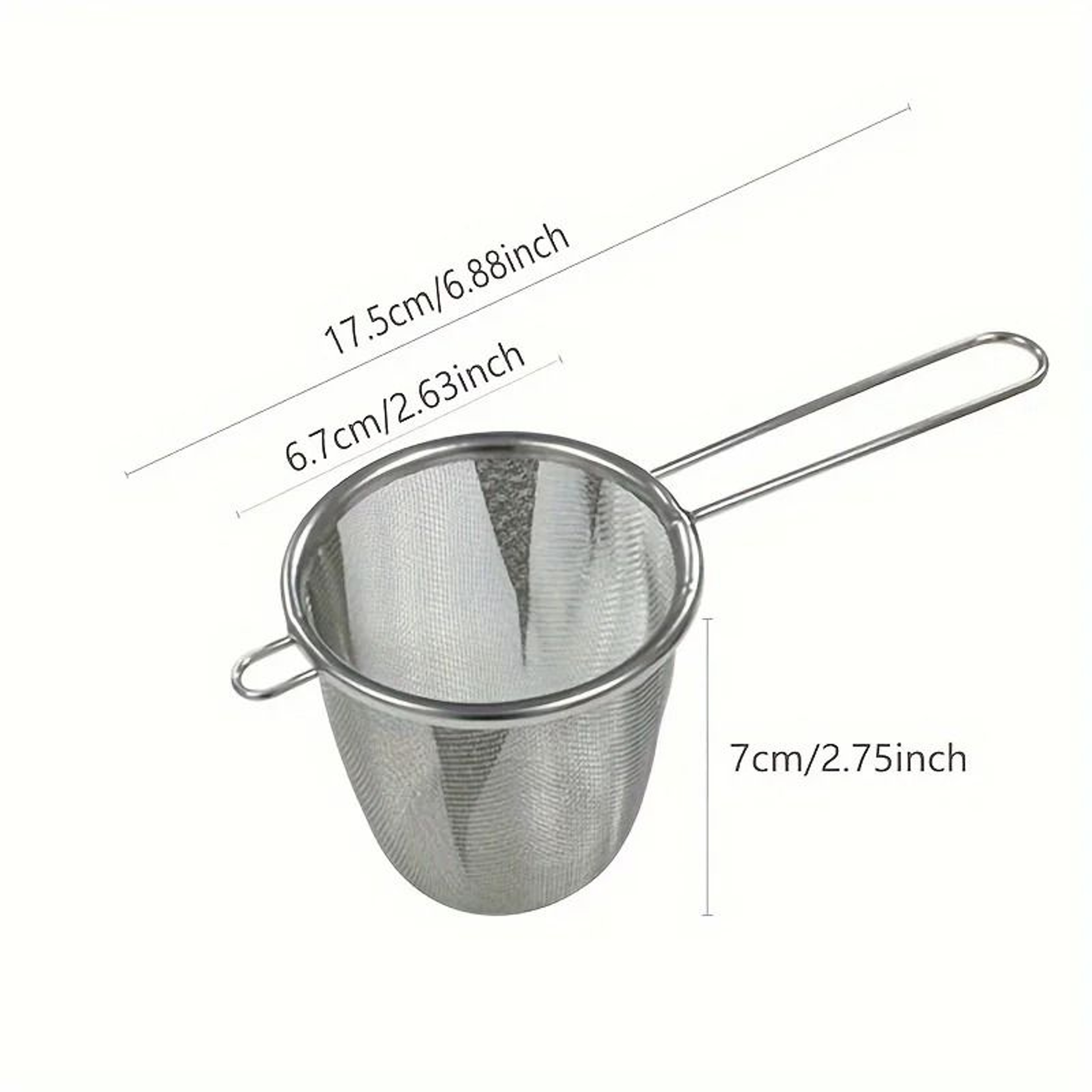 Fine Mesh Tea Infuser with Handle – view 7