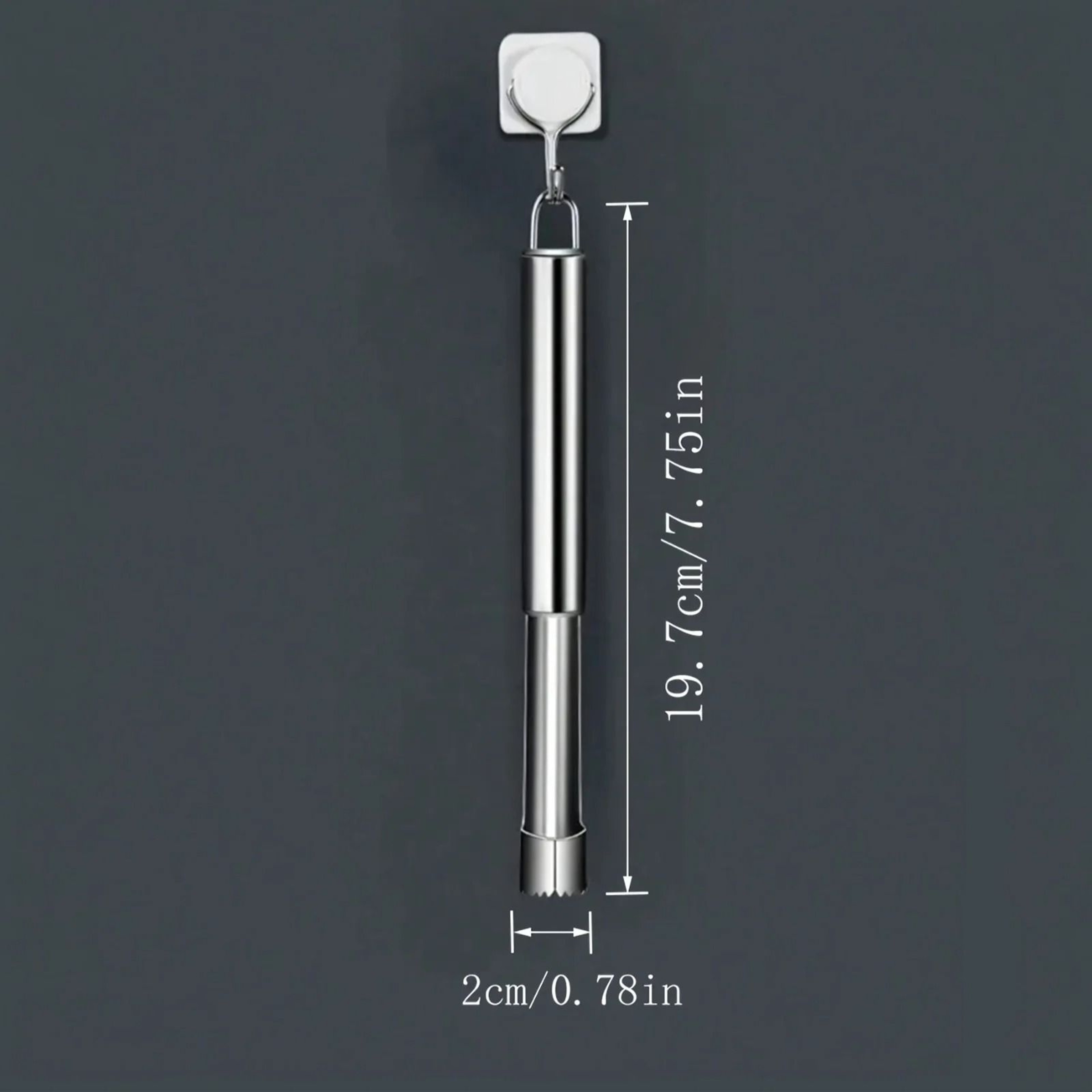 Stainless Steel Fruit and Seed Corer – view 1