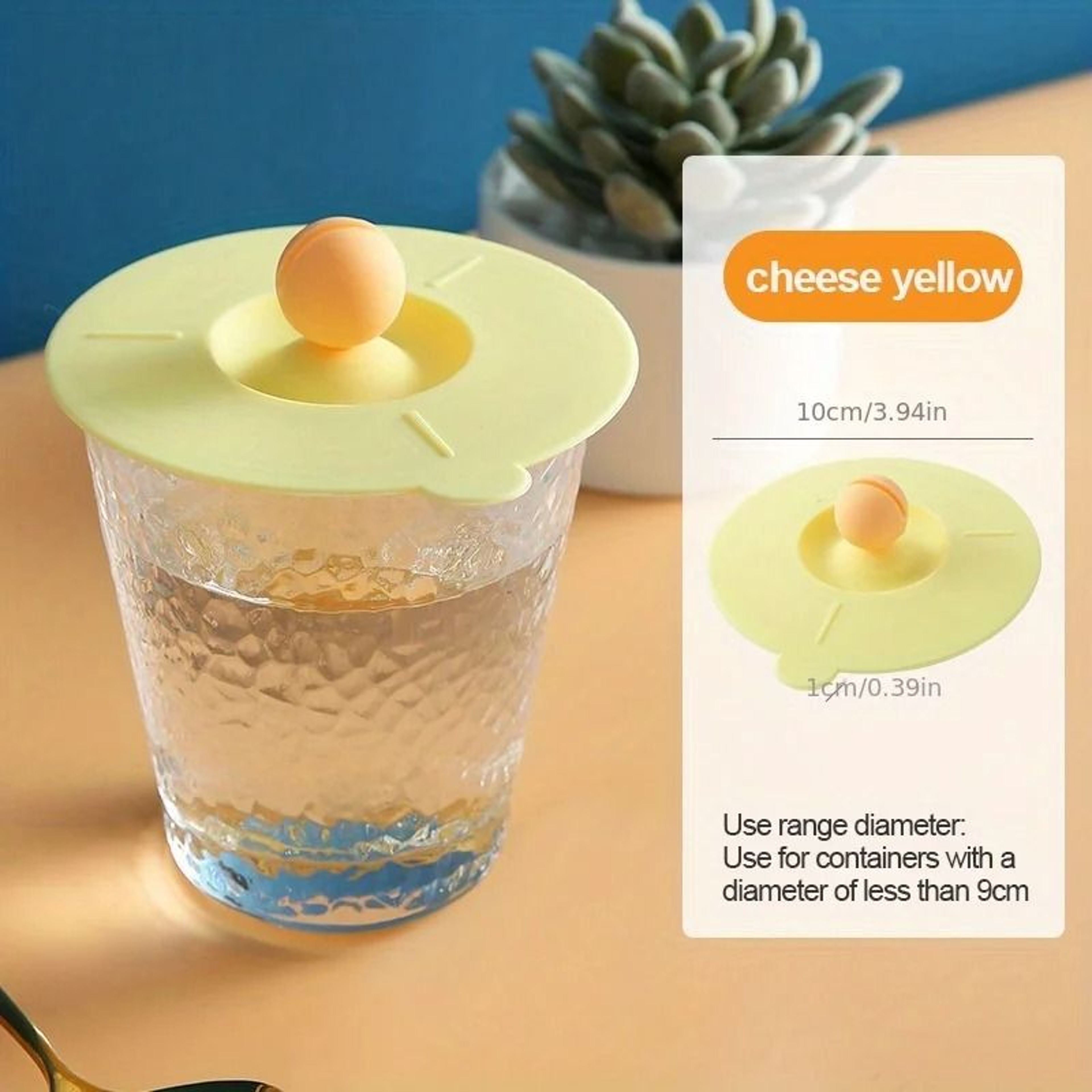 Universal Silicone Heat Resistant Cup Lid 7