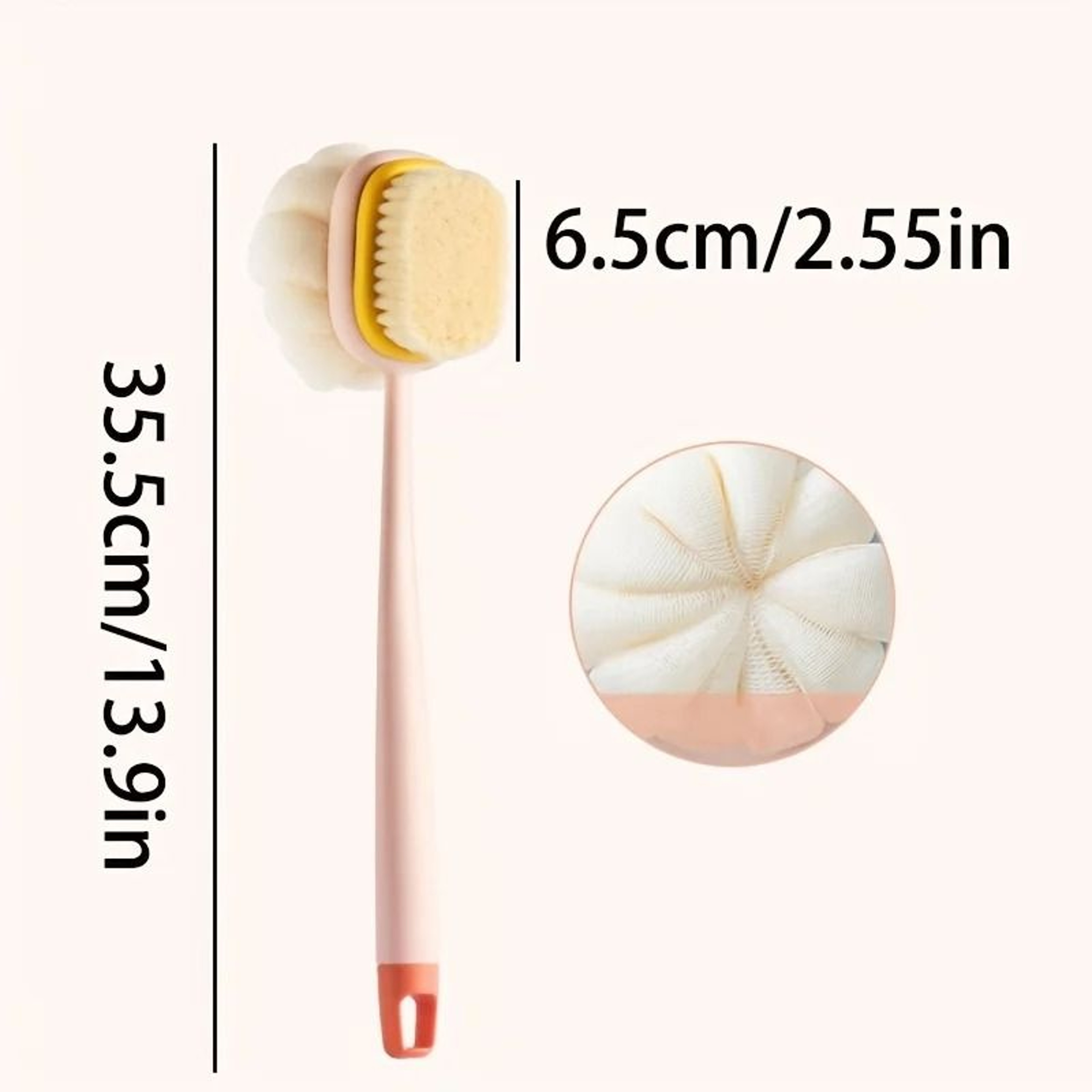 Long Handle Double Sided Bath and Body Brush – view 8