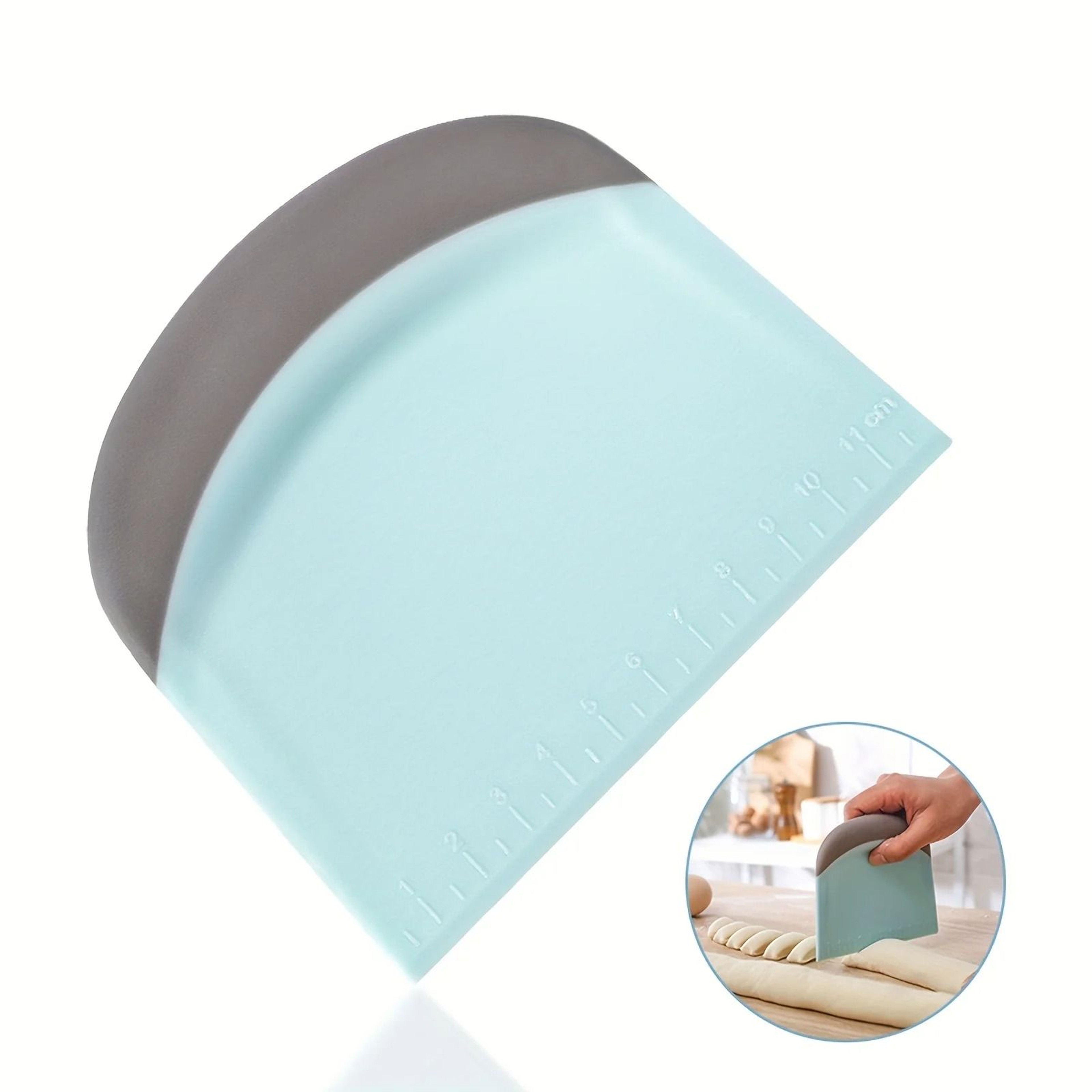 Versatile Cake Spatula And Dough Scraper Set 2