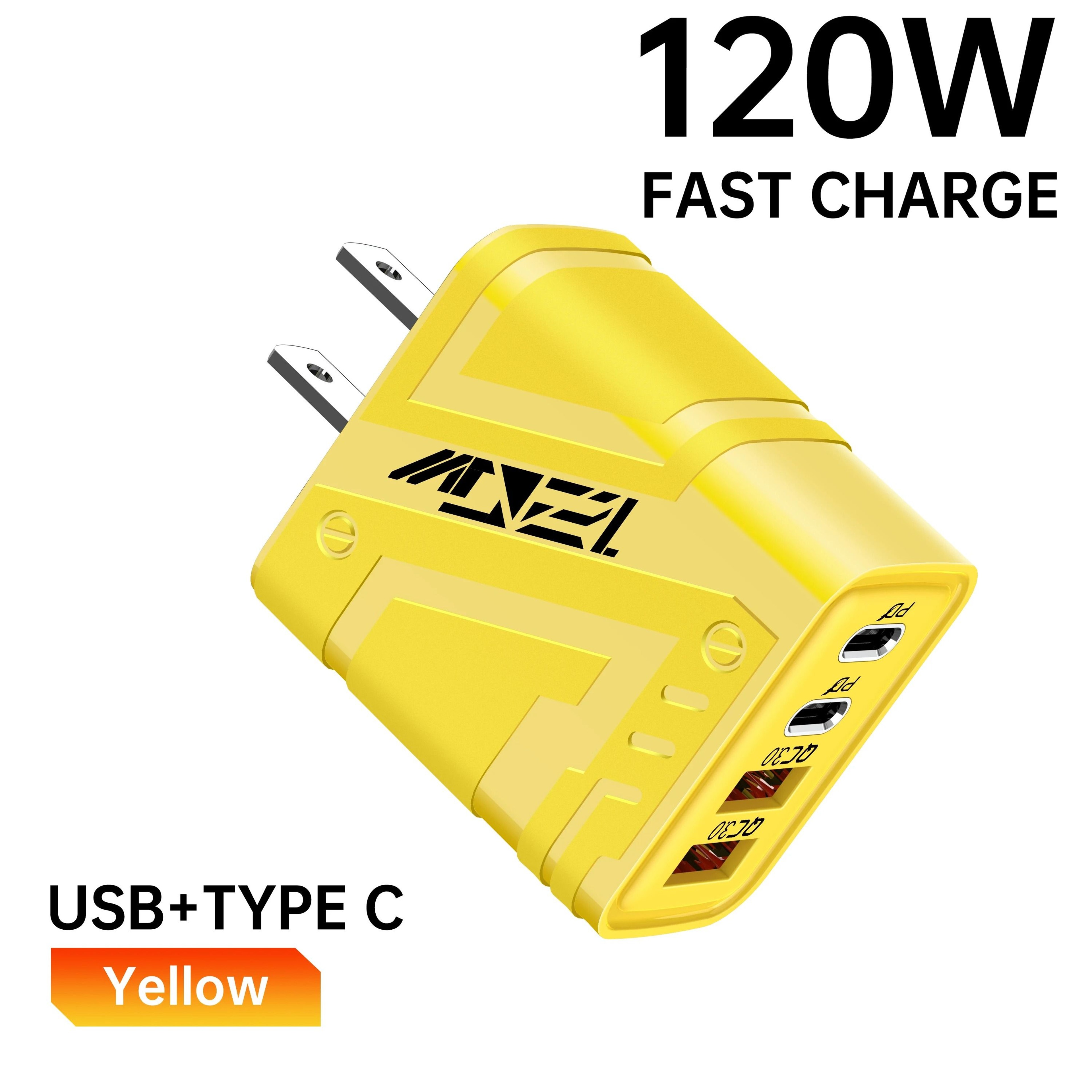 120W High Speed 4 Port Universal Wall Adapter 7