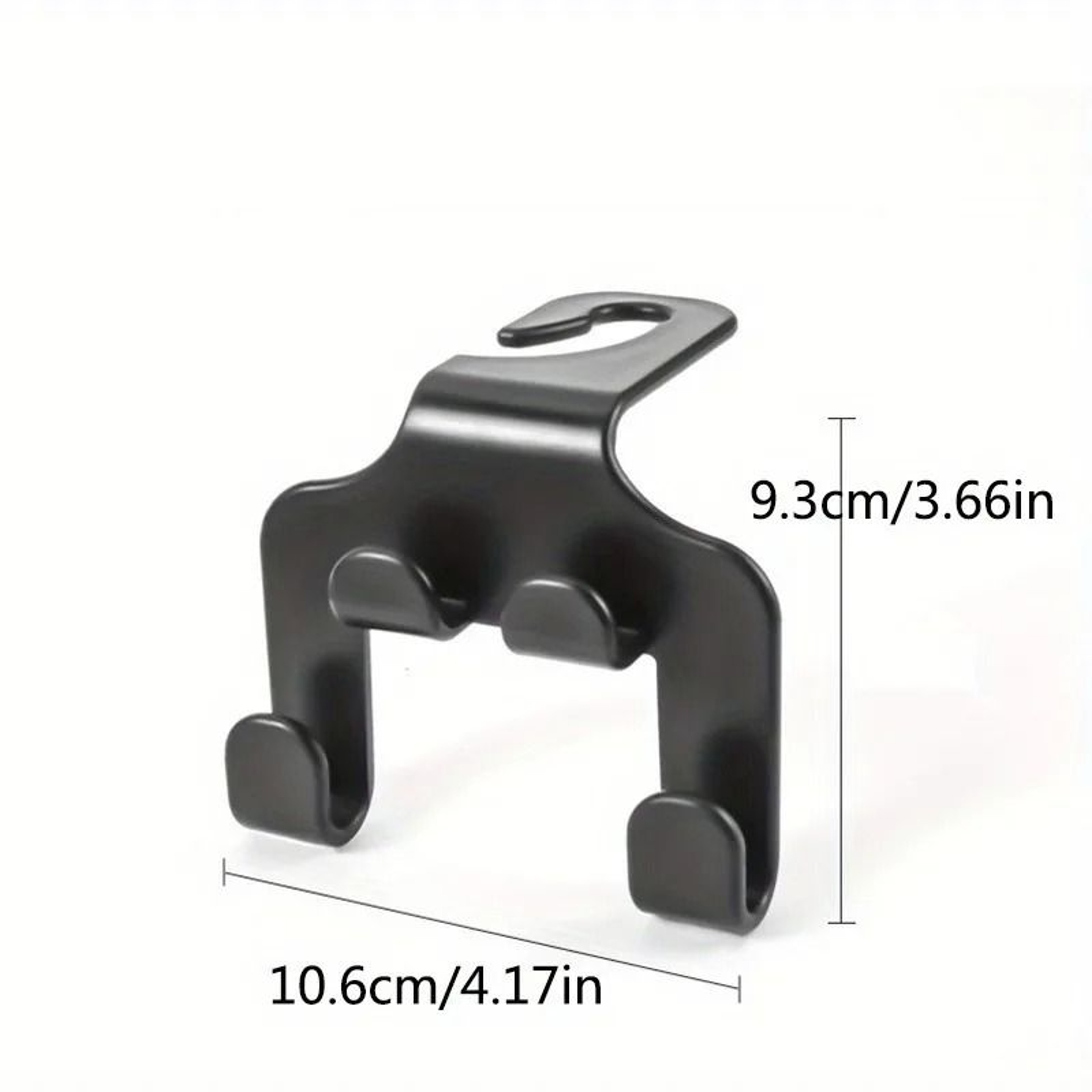 2in1 Universal Car Back Seat Phone Holder And Storage Hook 3