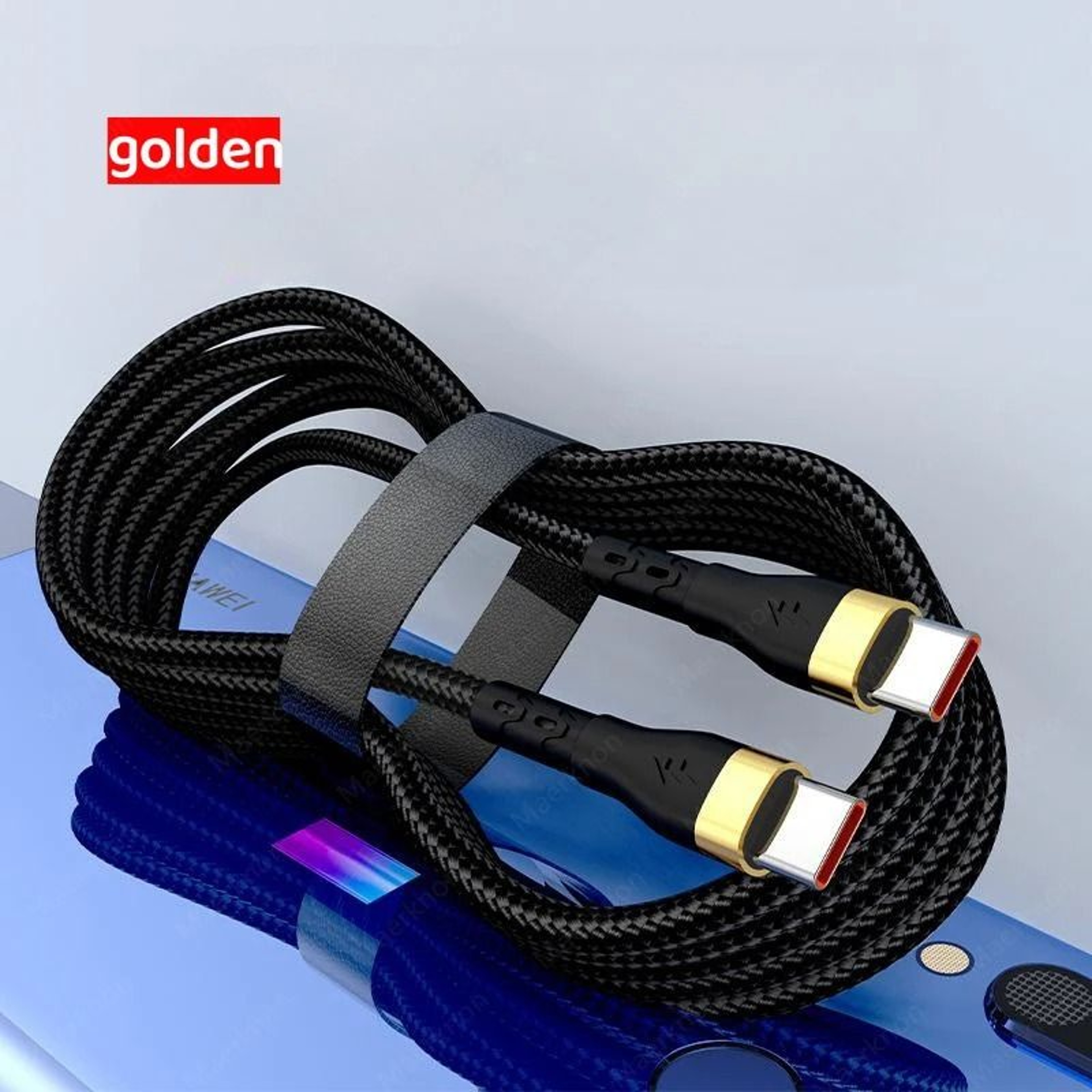 120W HighCapacity Professional USBC To USBC Data Cable 7