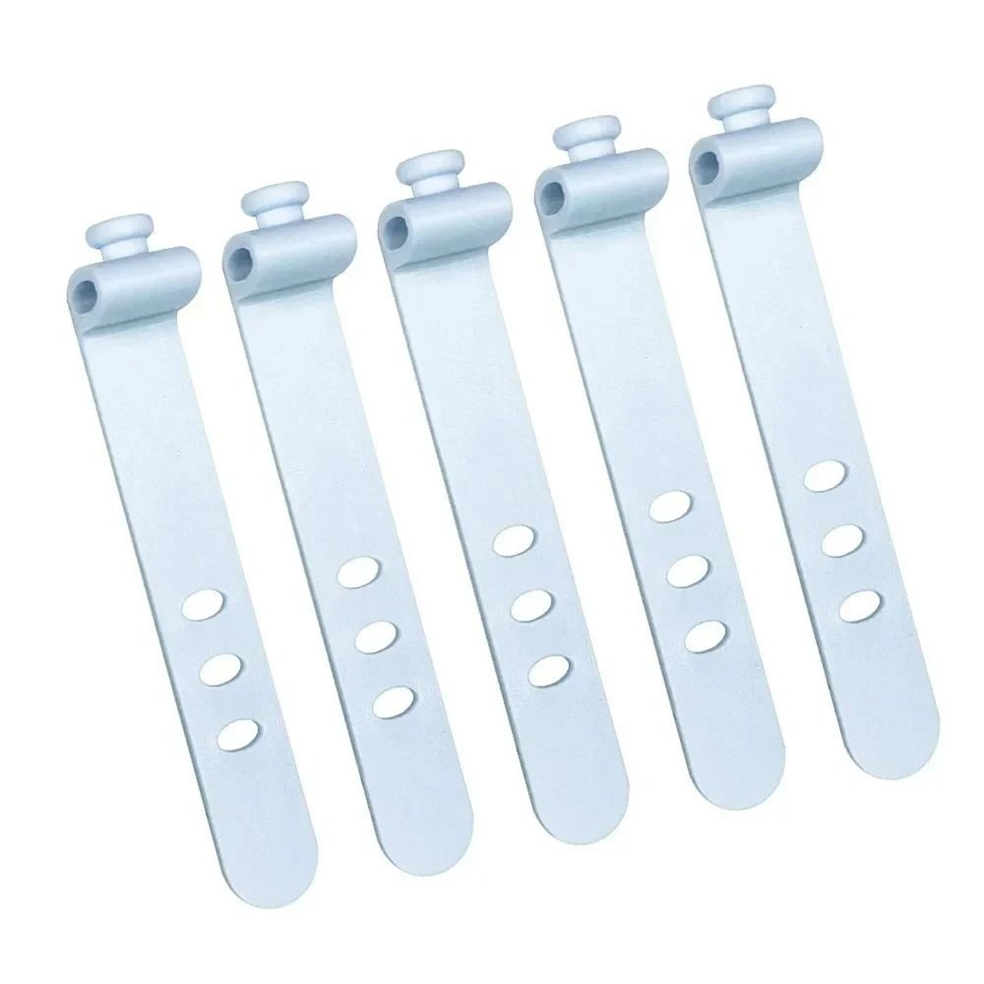 Universal Reusable Flexible Silicone Cable Ties 14