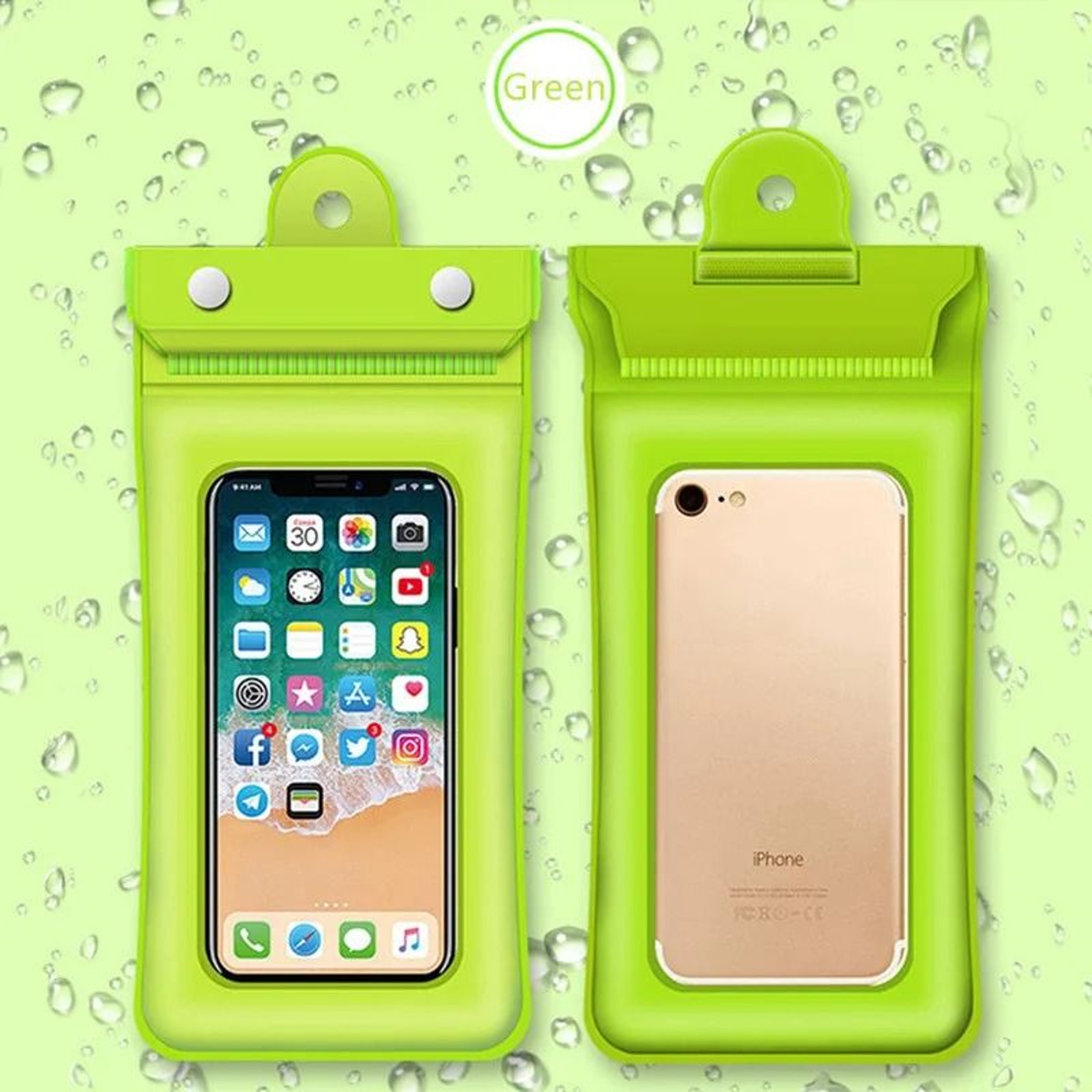 Universal Waterproof Swimming And Underwater Phone Pouch 12
