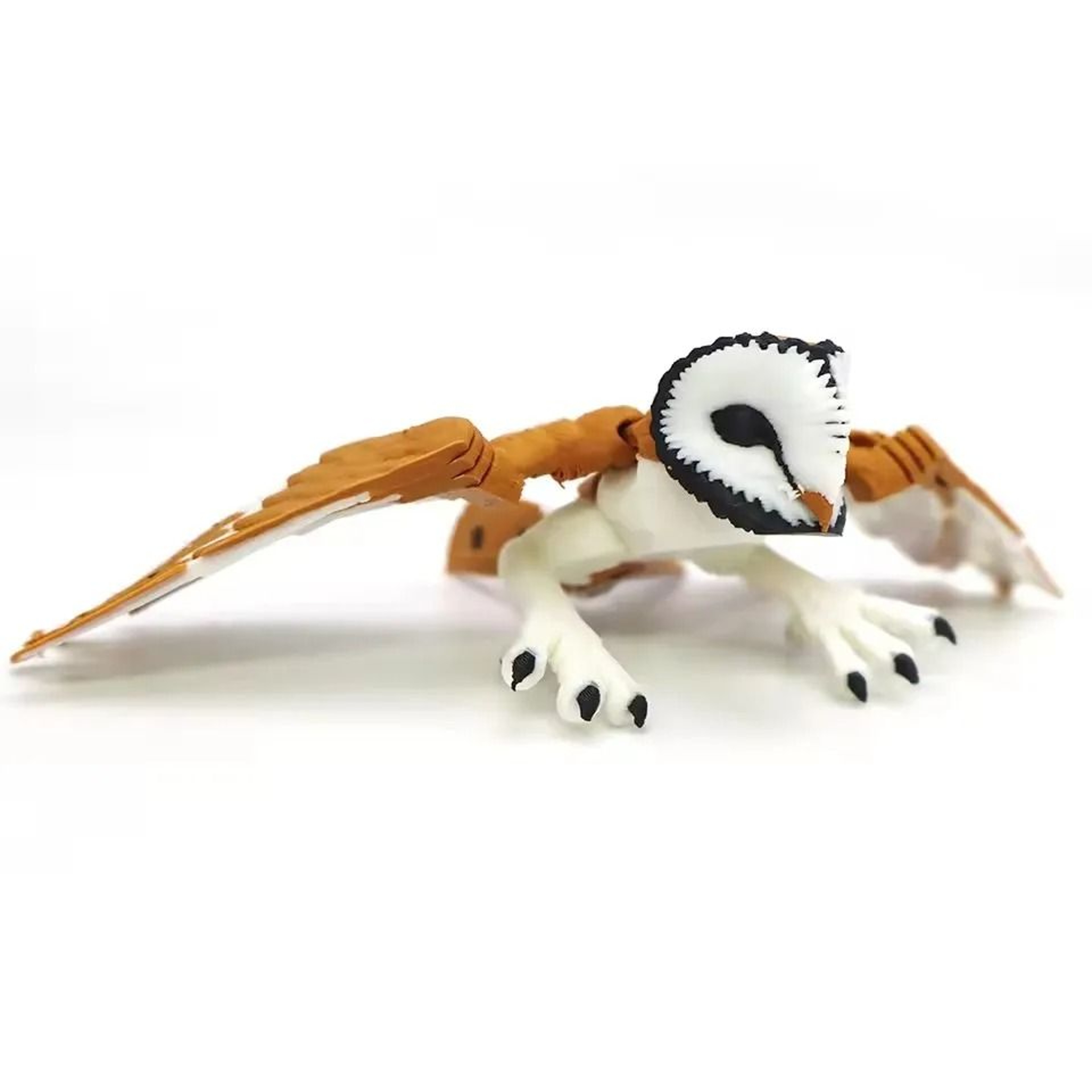 3D Printed Articulated Eagle Simulation Figurine 1