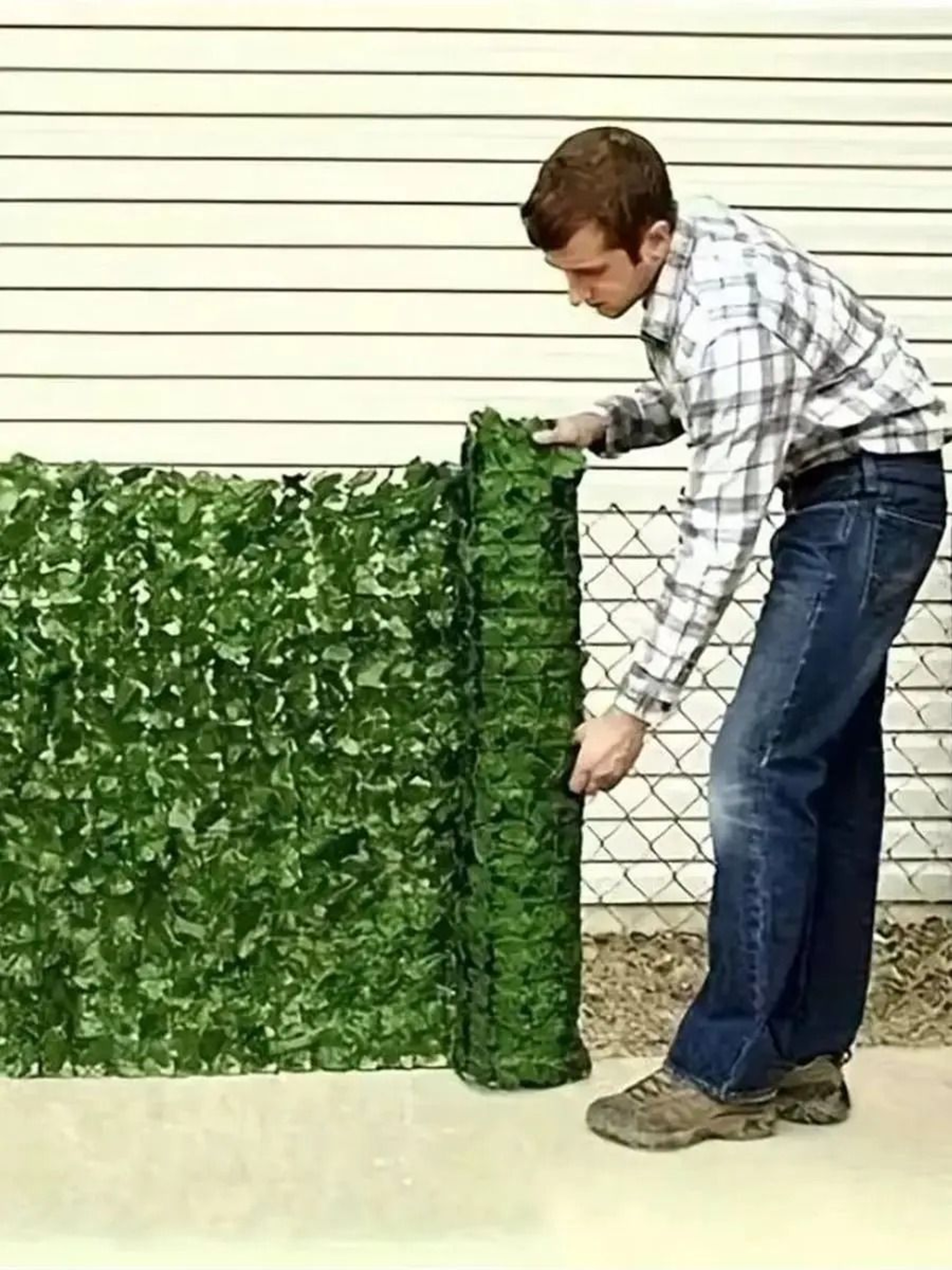 UVResistant Artificial Ivy Privacy Fence  Wall Screen 6