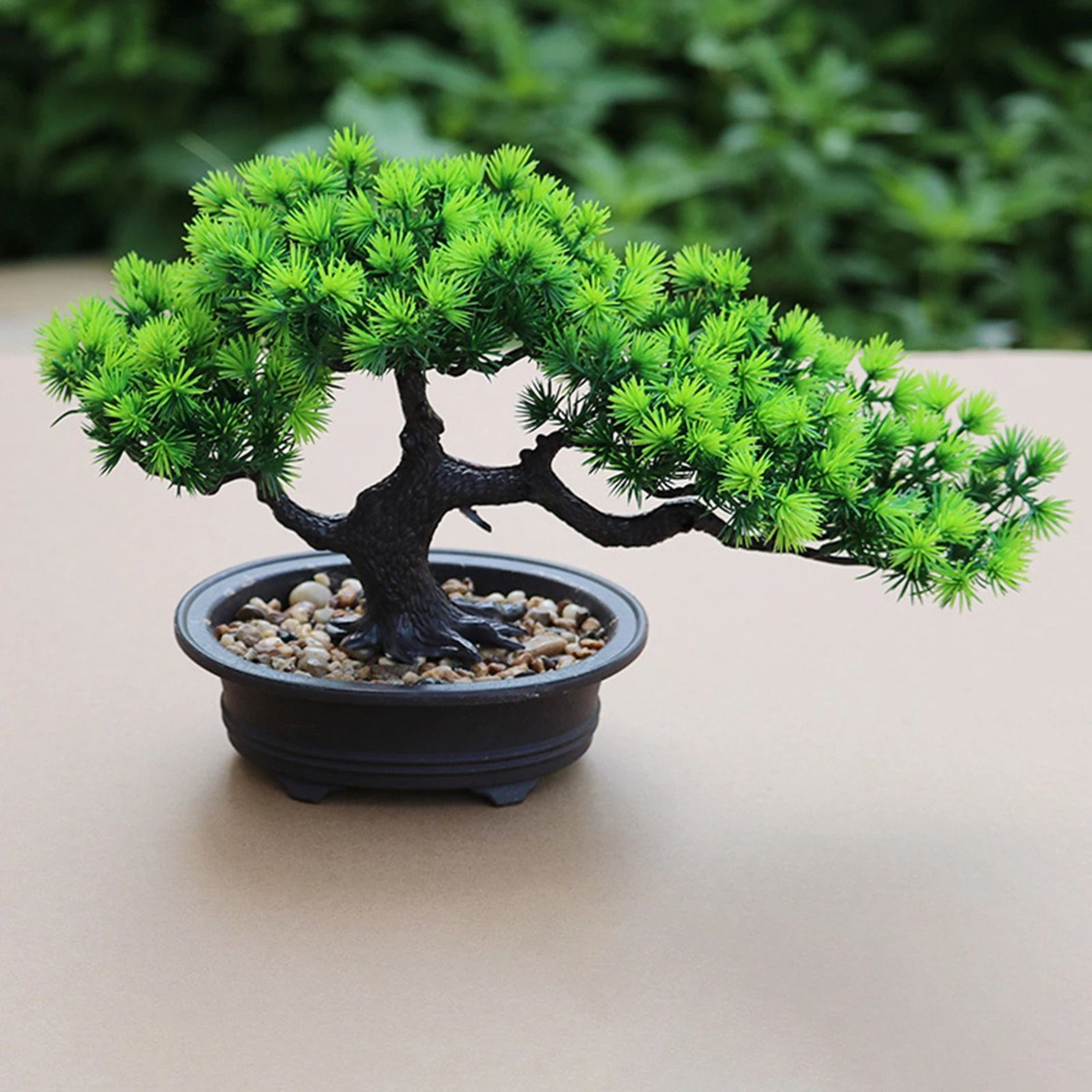 Traditional Japanese Pine Artificial Bonsai Tree 4