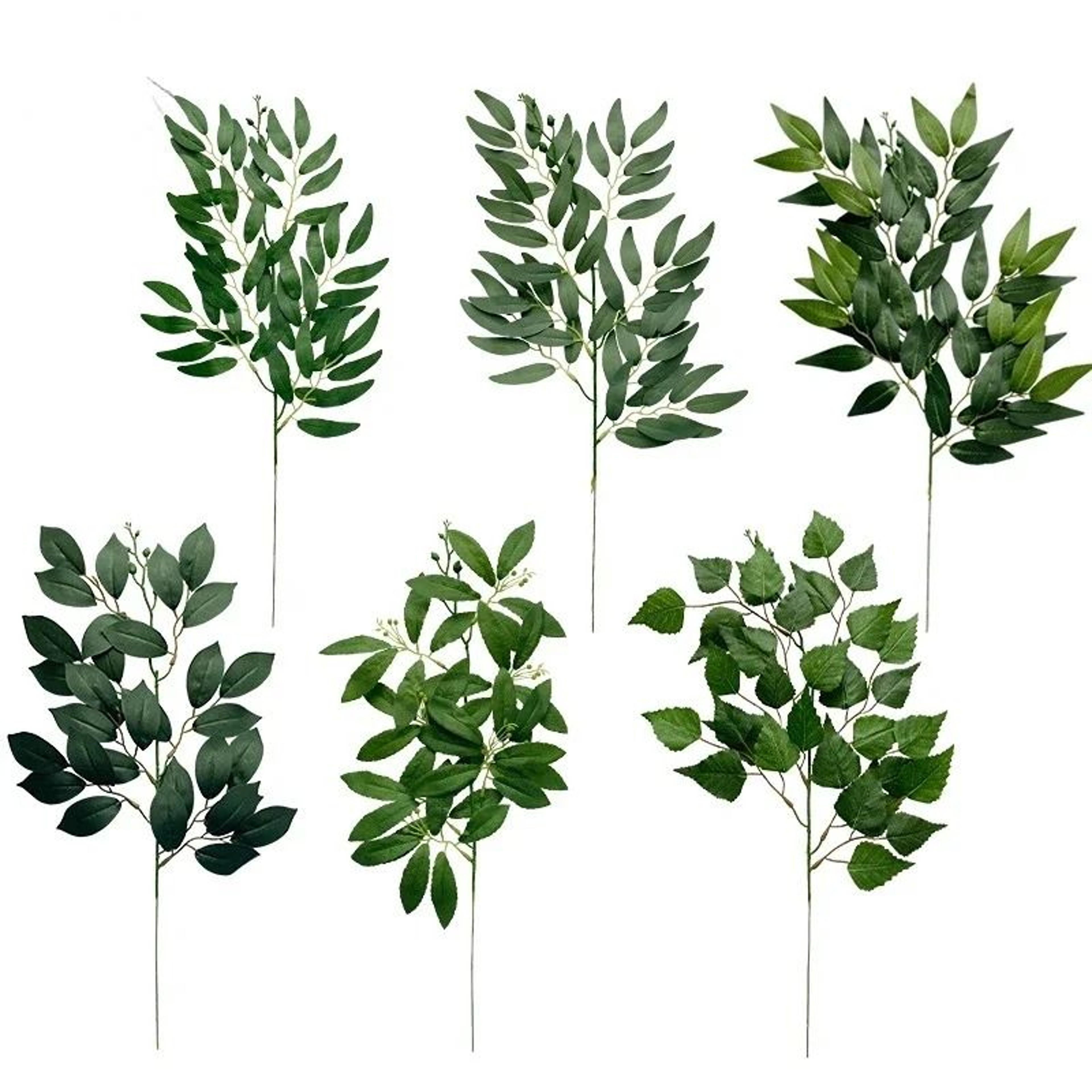 Silver Dollar Artificial Eucalyptus Greenery Stem 0