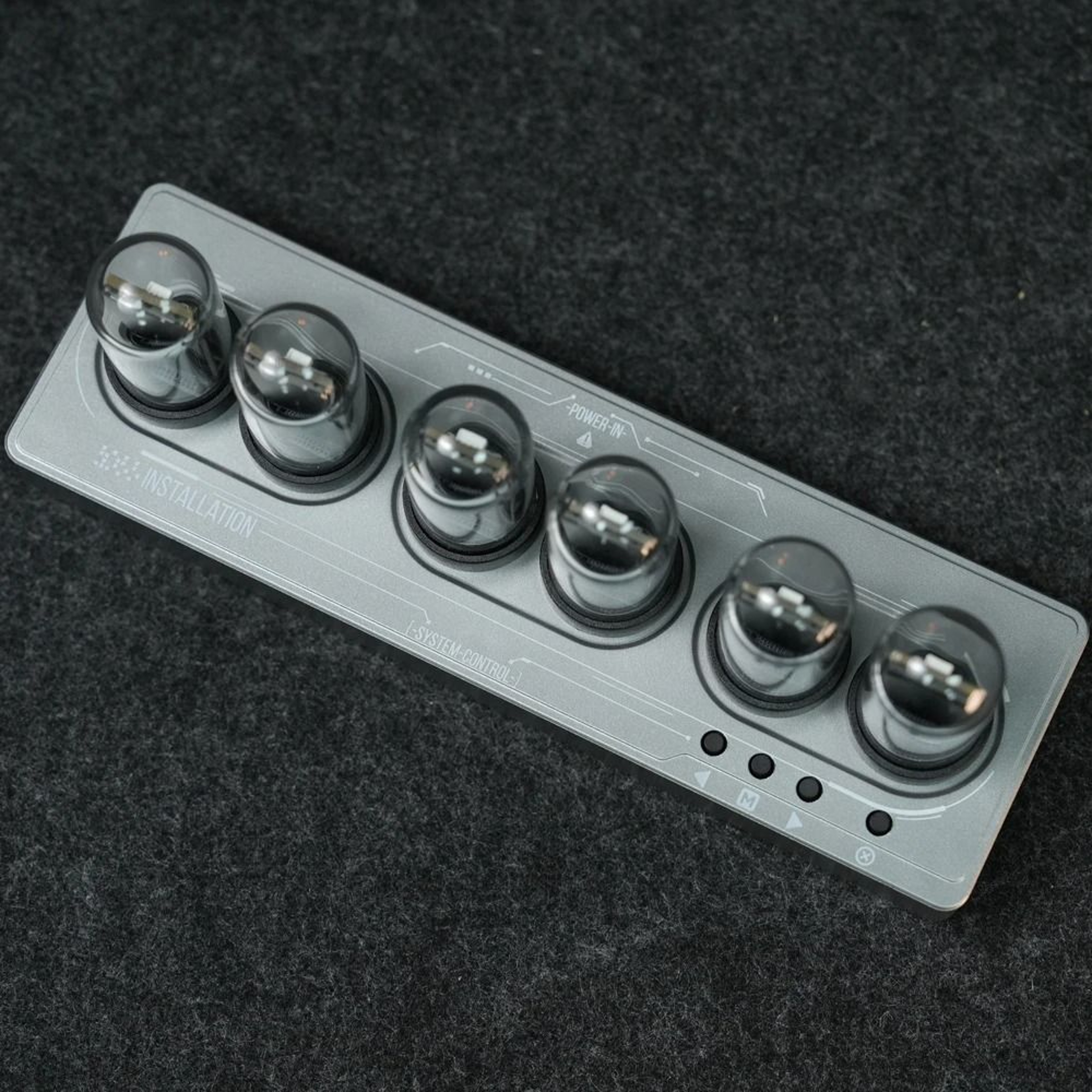 Intelligent IPS Nixie Tube Digital Simulation Clock 7