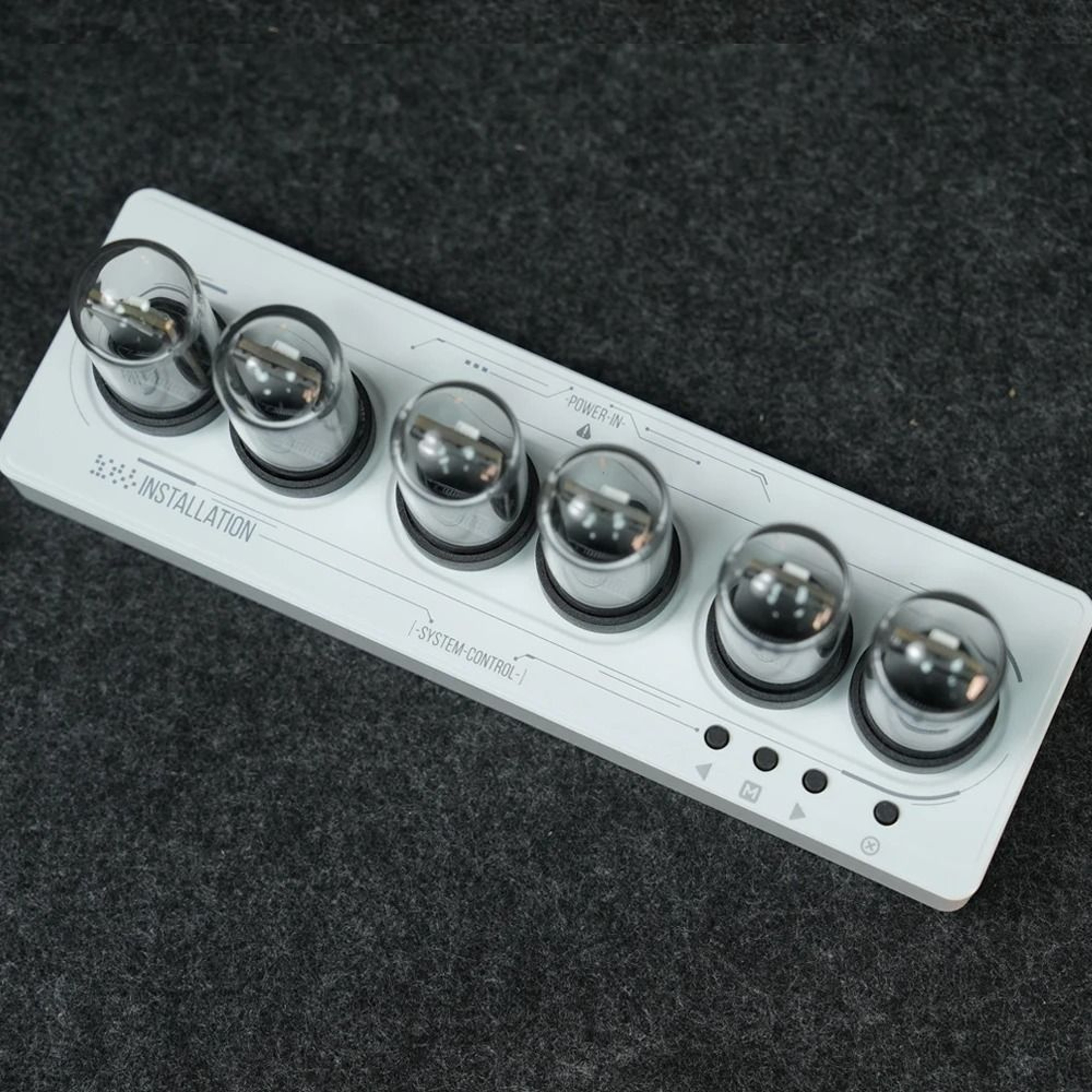 Intelligent IPS Nixie Tube Digital Simulation Clock 8