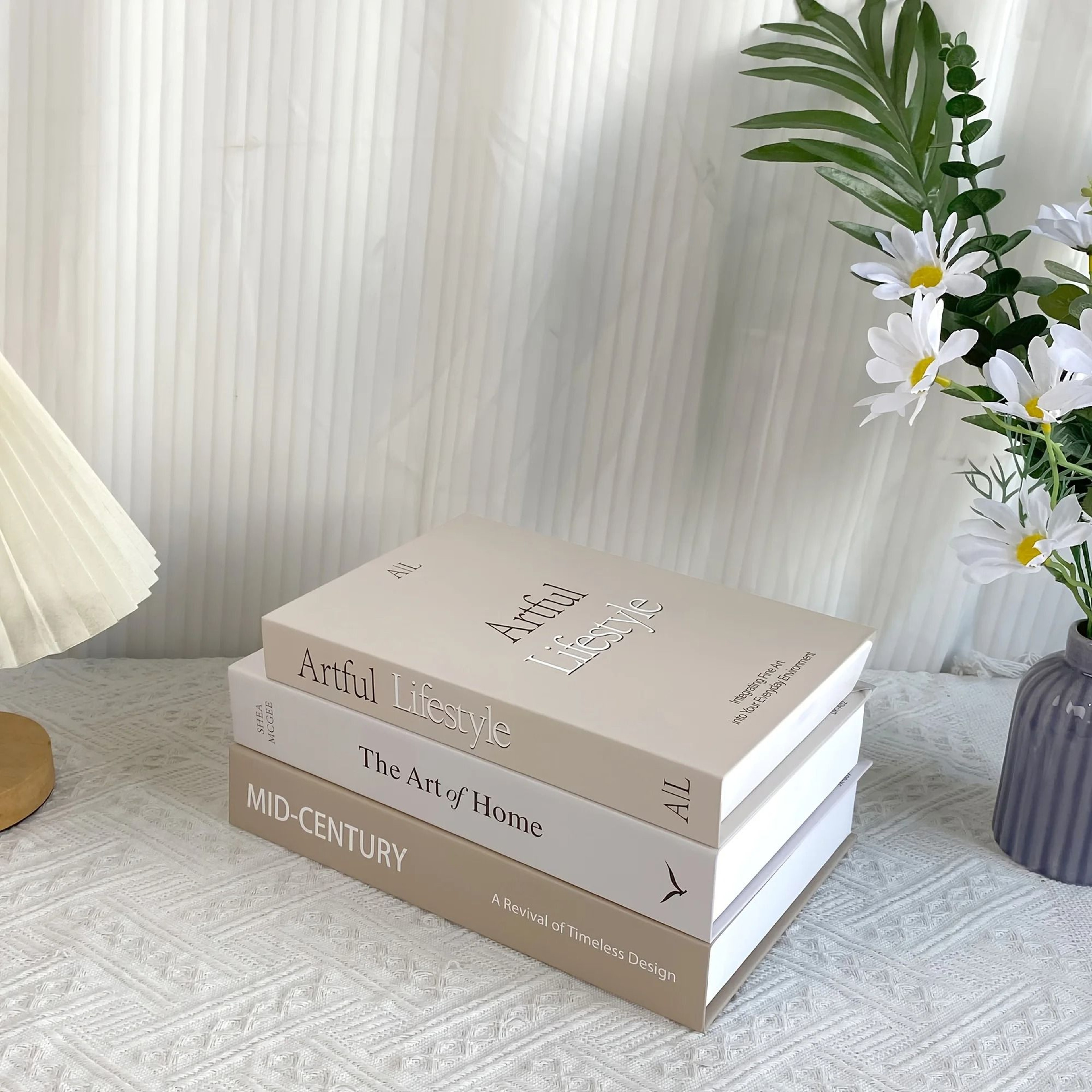 Exquisite Architectural Simulation Decorative Book Trio 0