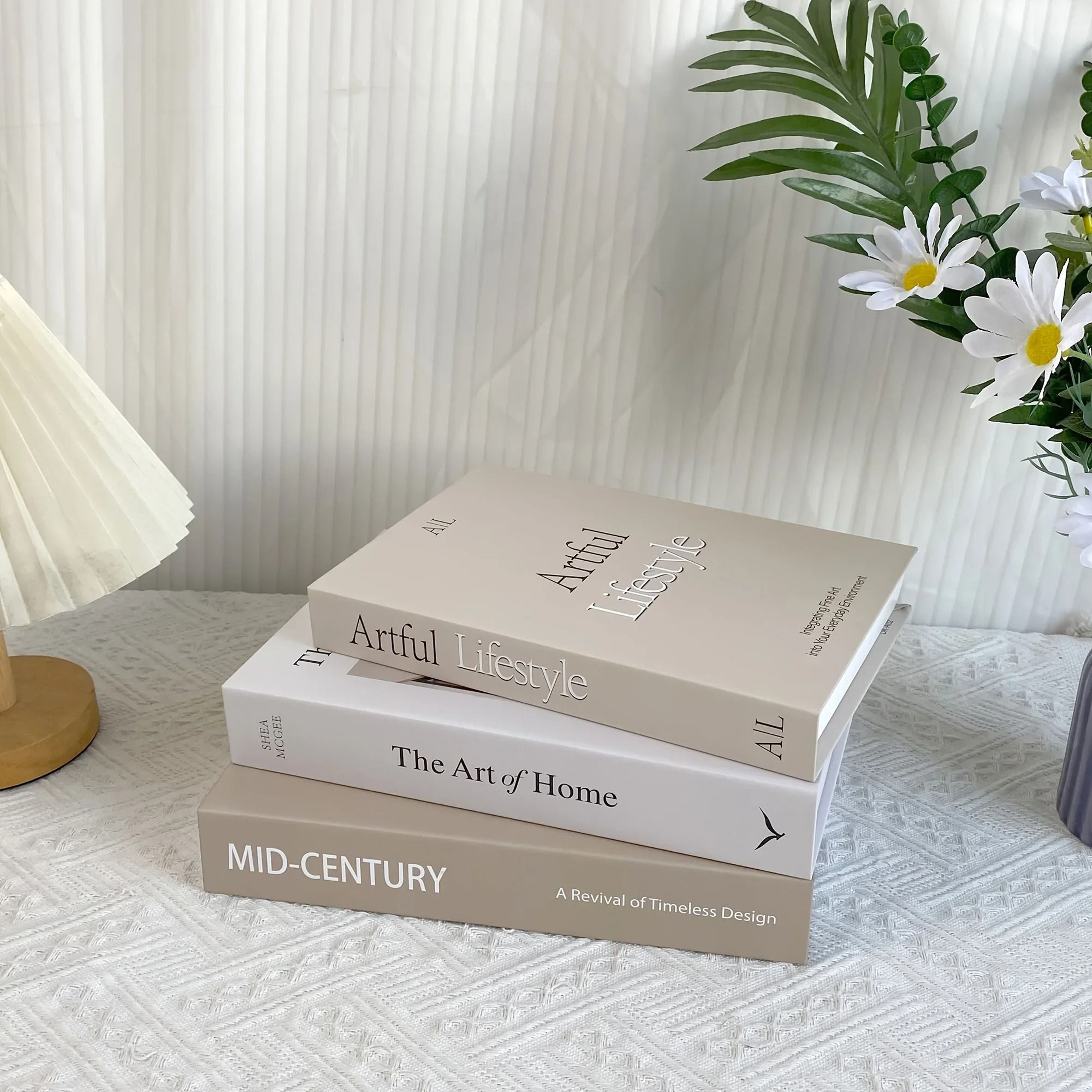 Exquisite Architectural Simulation Decorative Book Trio 1