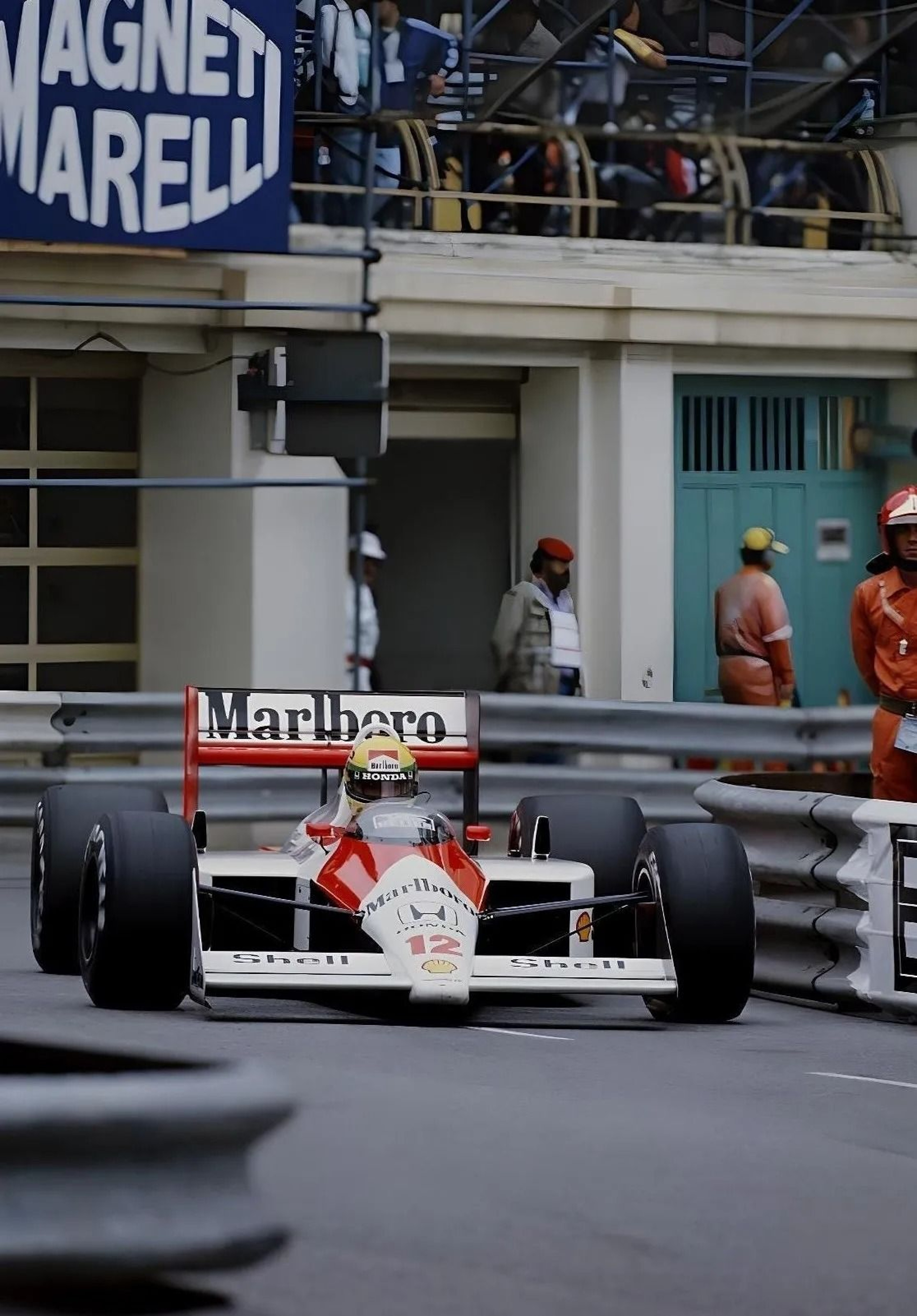 Architectural Formula 1 Monaco Grand Prix Heritage Canvas 16