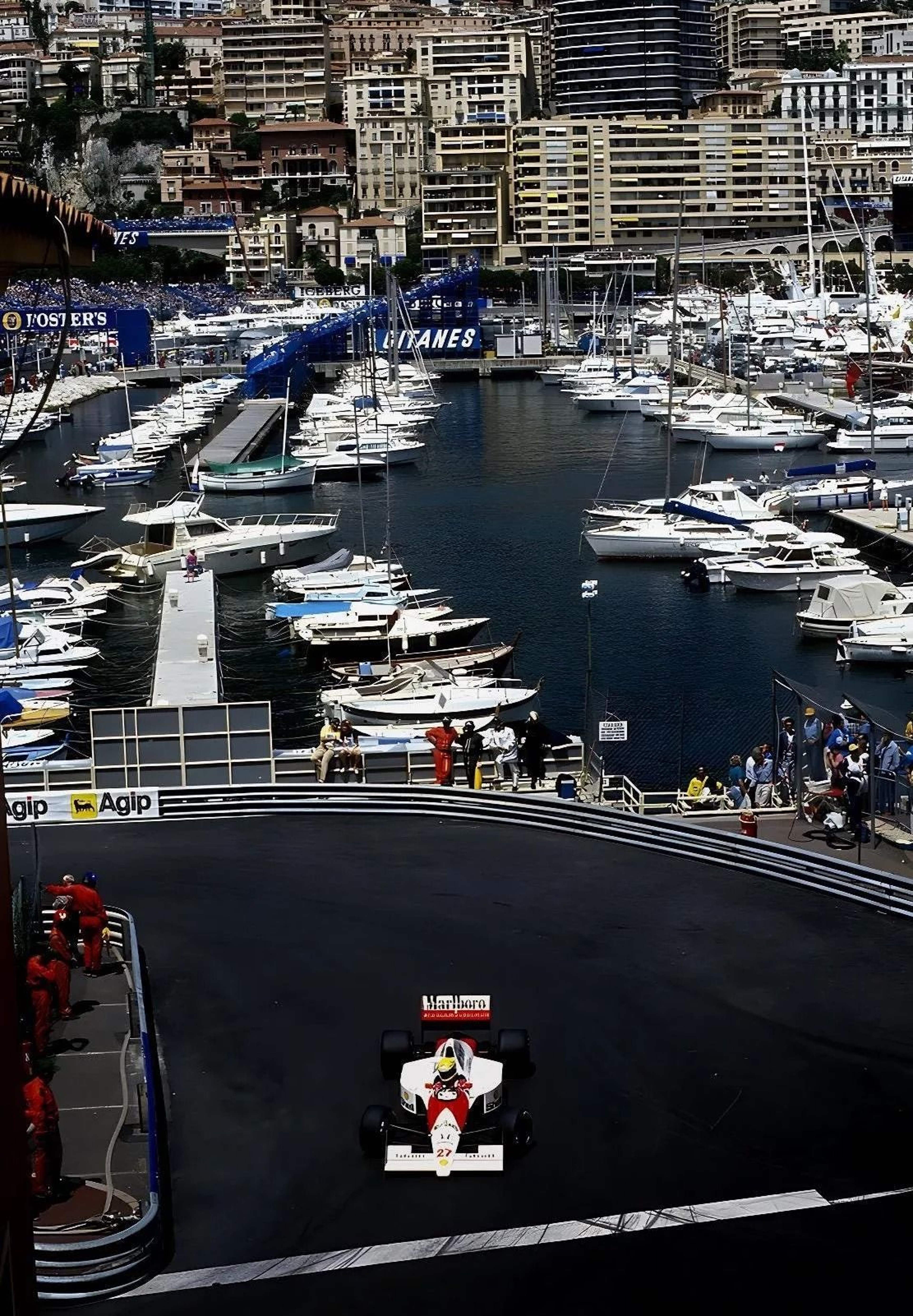 Architectural Formula 1 Monaco Grand Prix Heritage Canvas 20