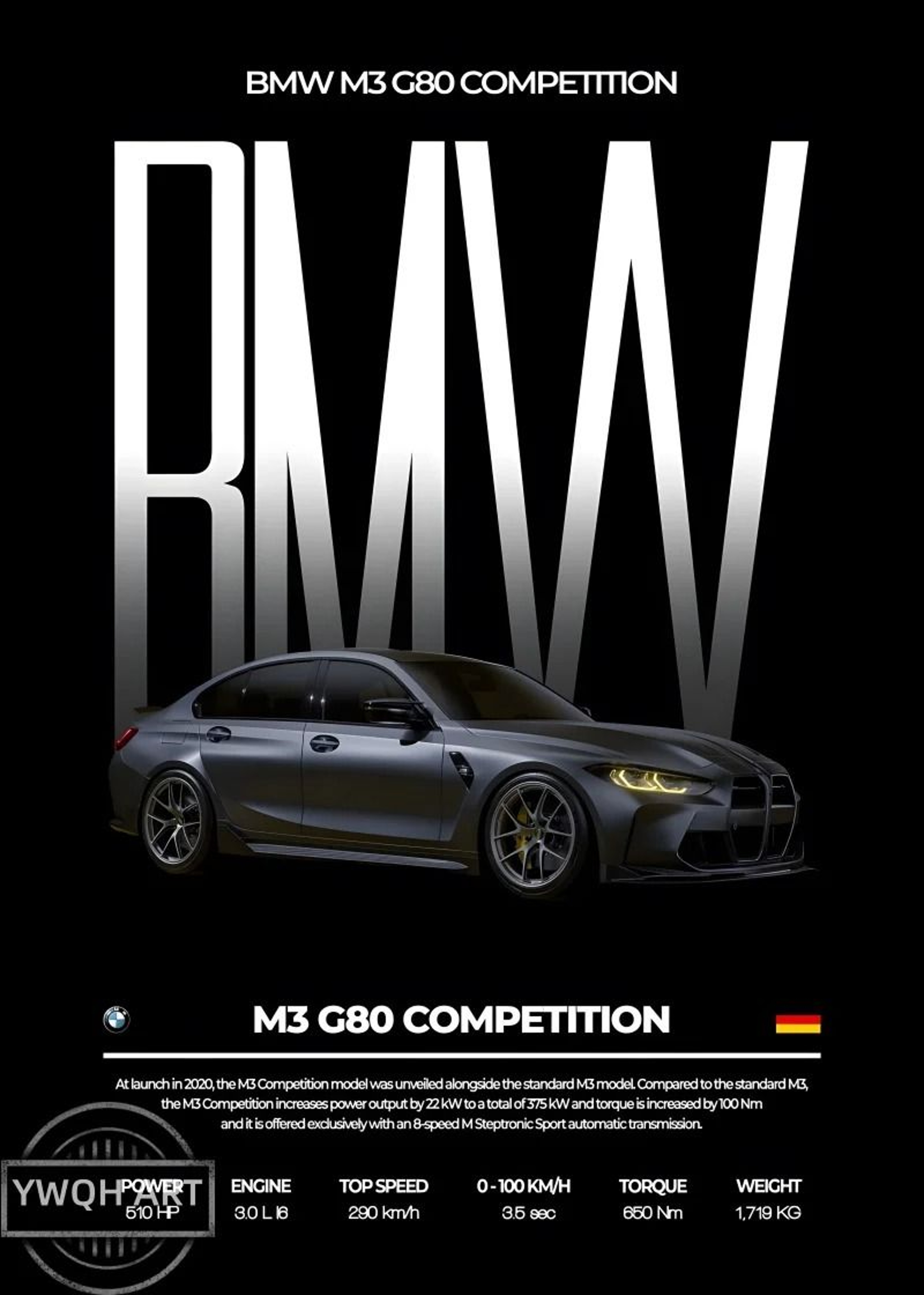Architectural Modern Competition Supercar Canvas 22