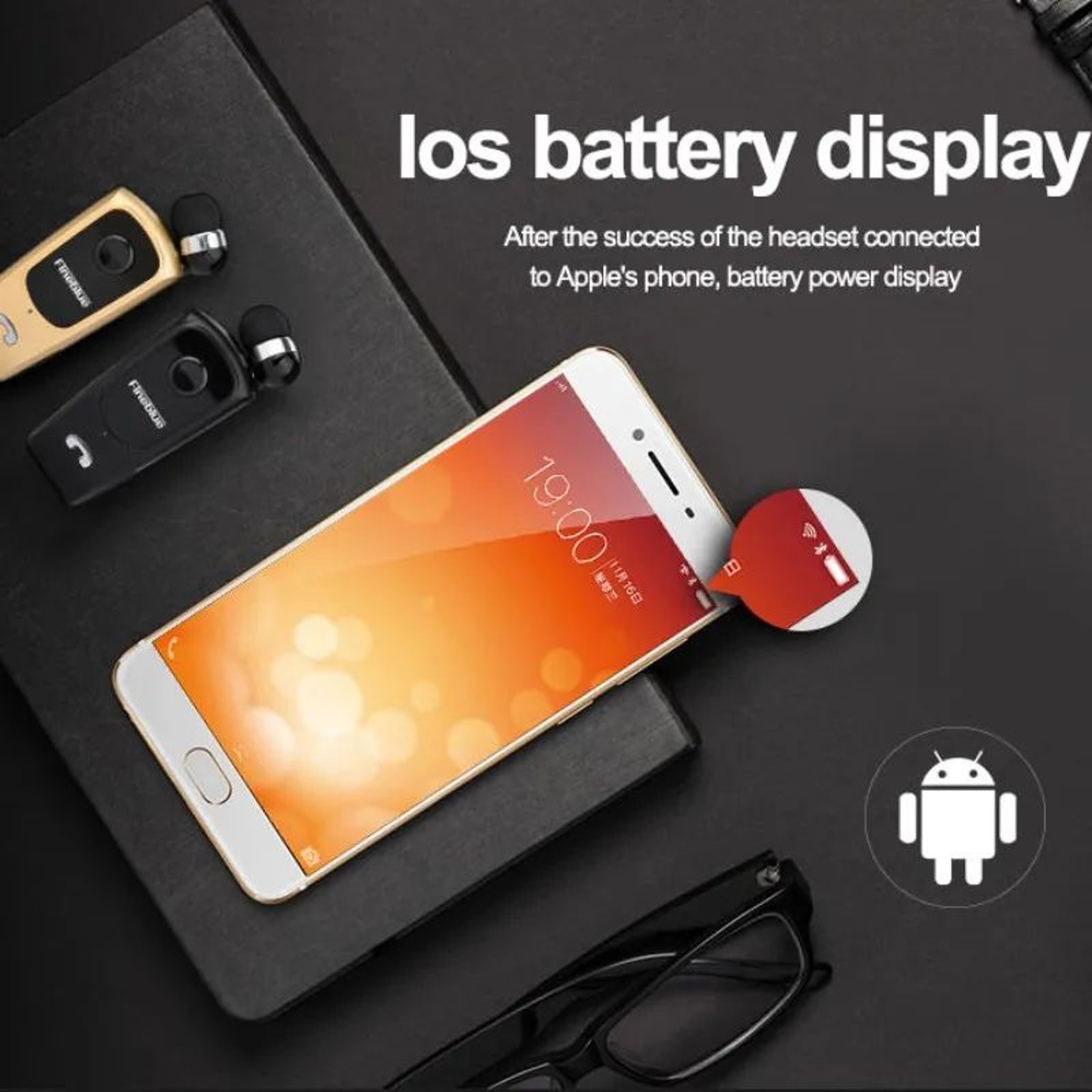 Retractable Wireless Bluetooth Earphones With Clip And Microphone 4