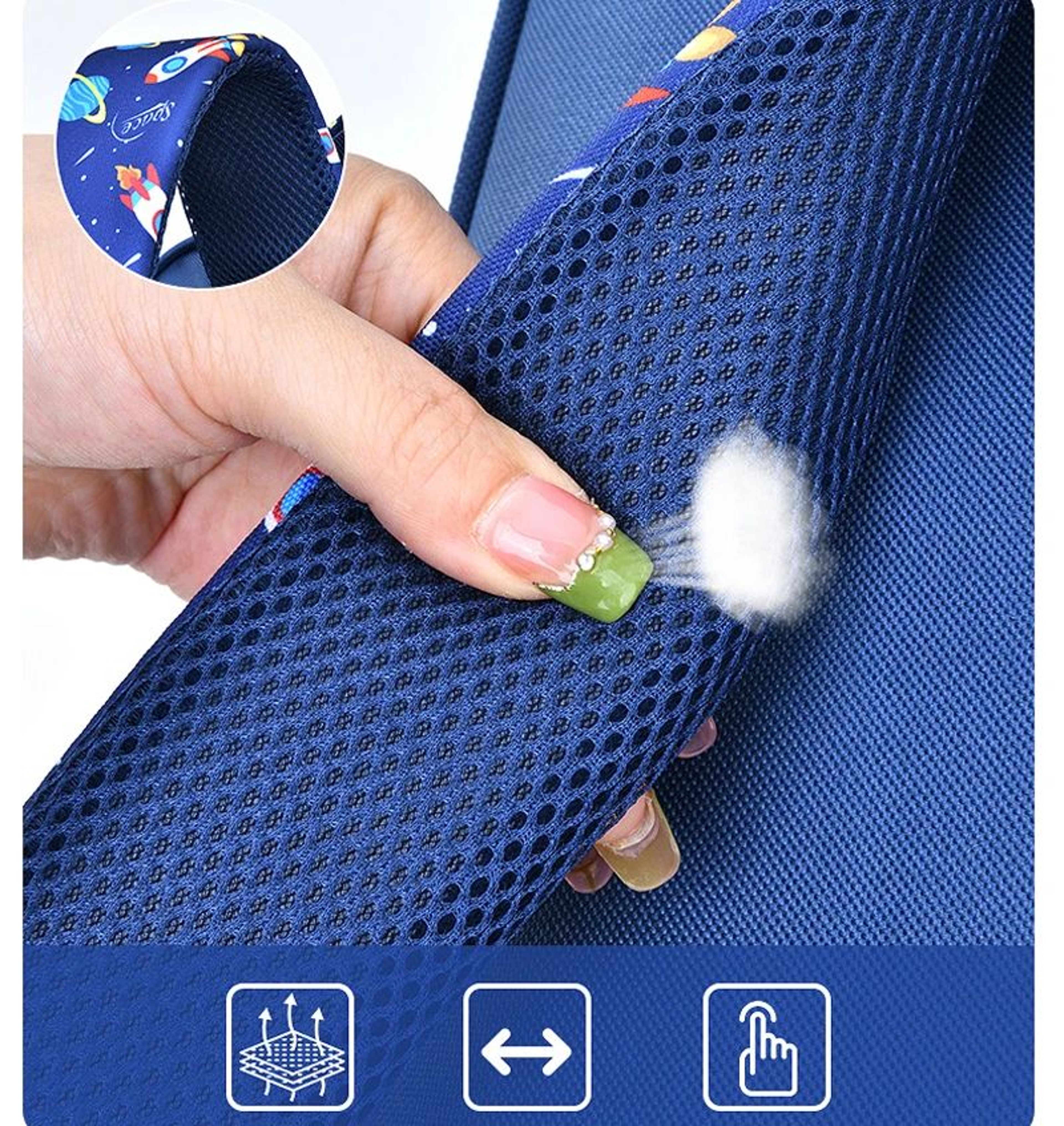 3D Stereoscopic Astronaut Primary Back Pack 9