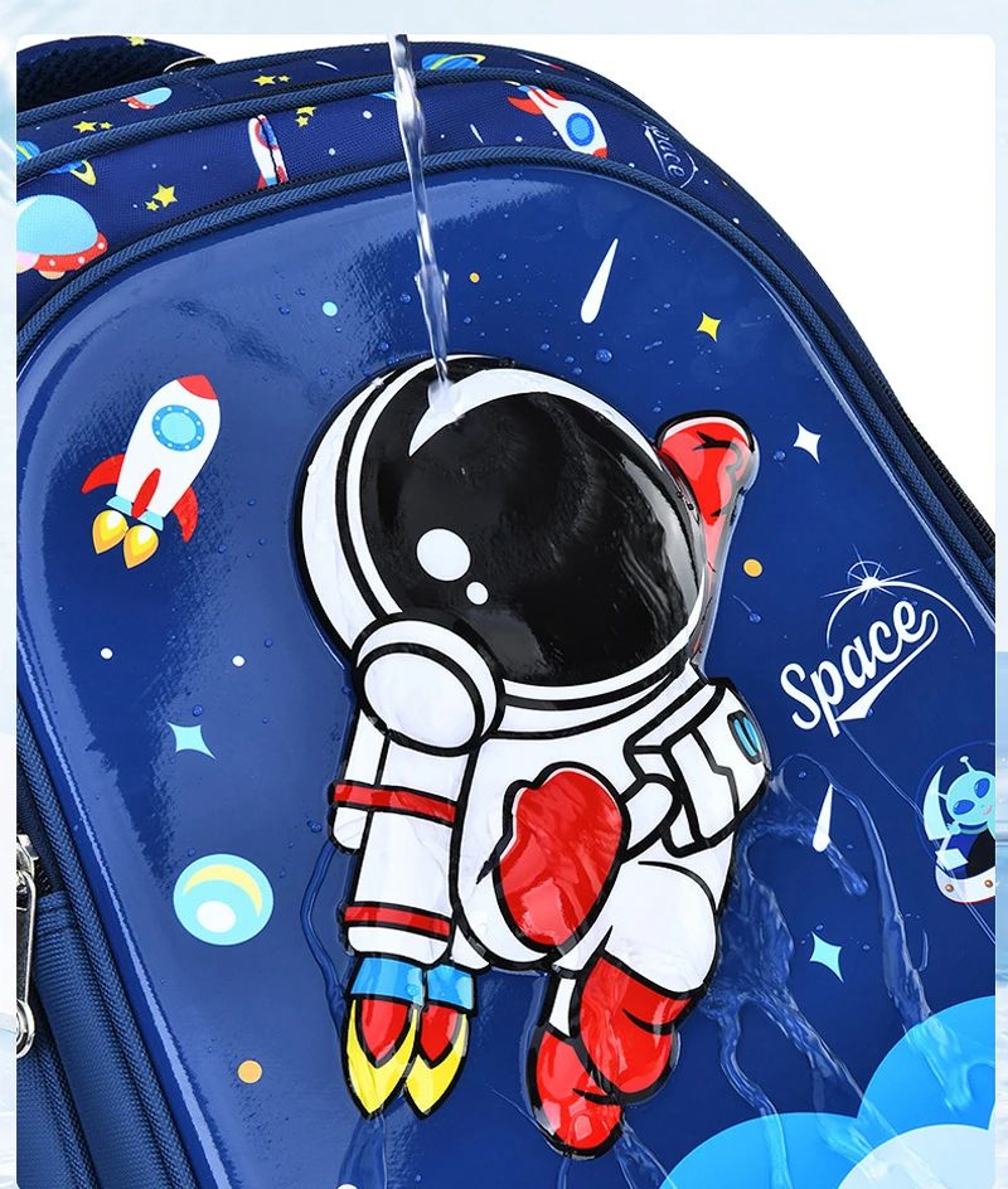 3D Stereoscopic Astronaut Primary Back Pack 14