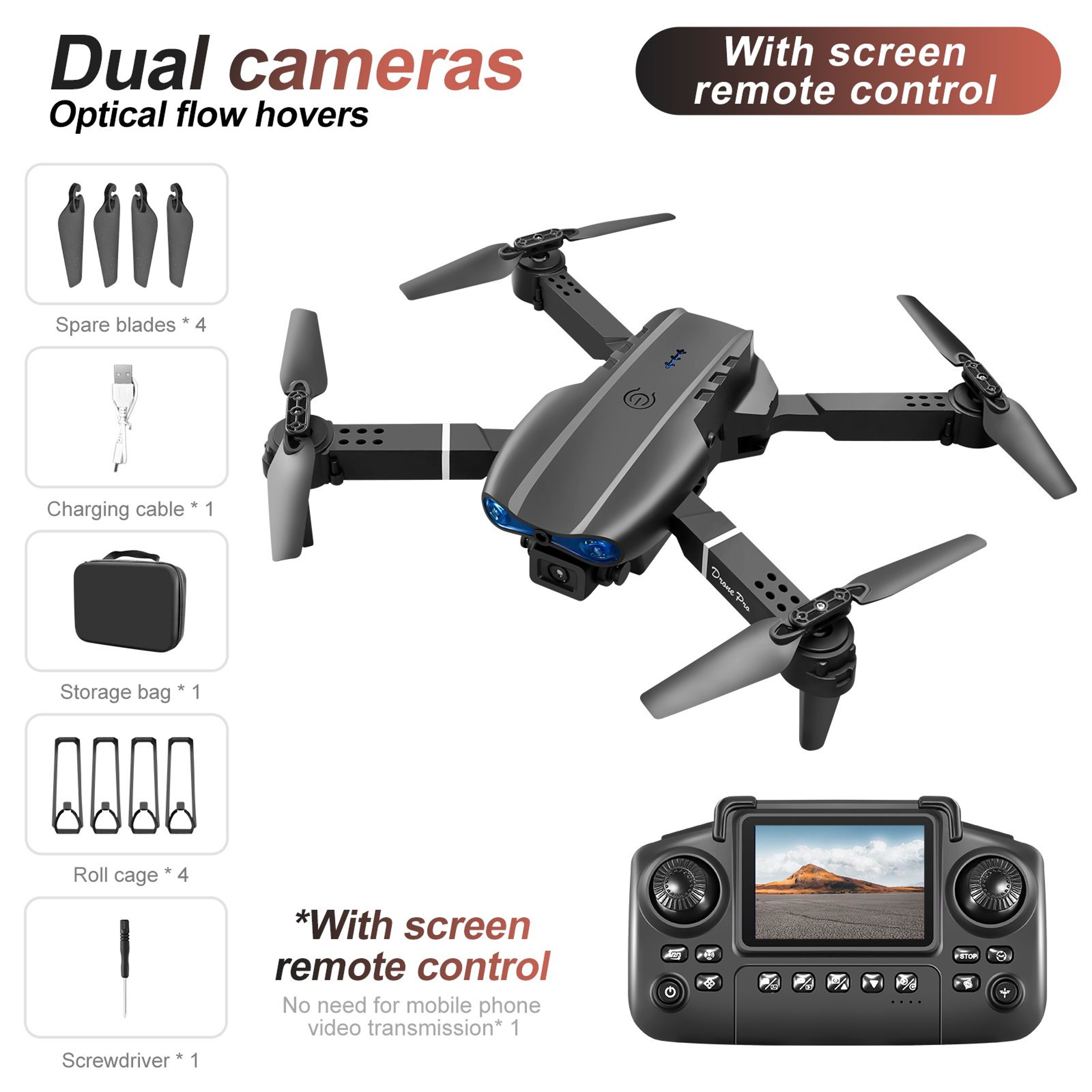Foldable 4K Drone With Camera 6
