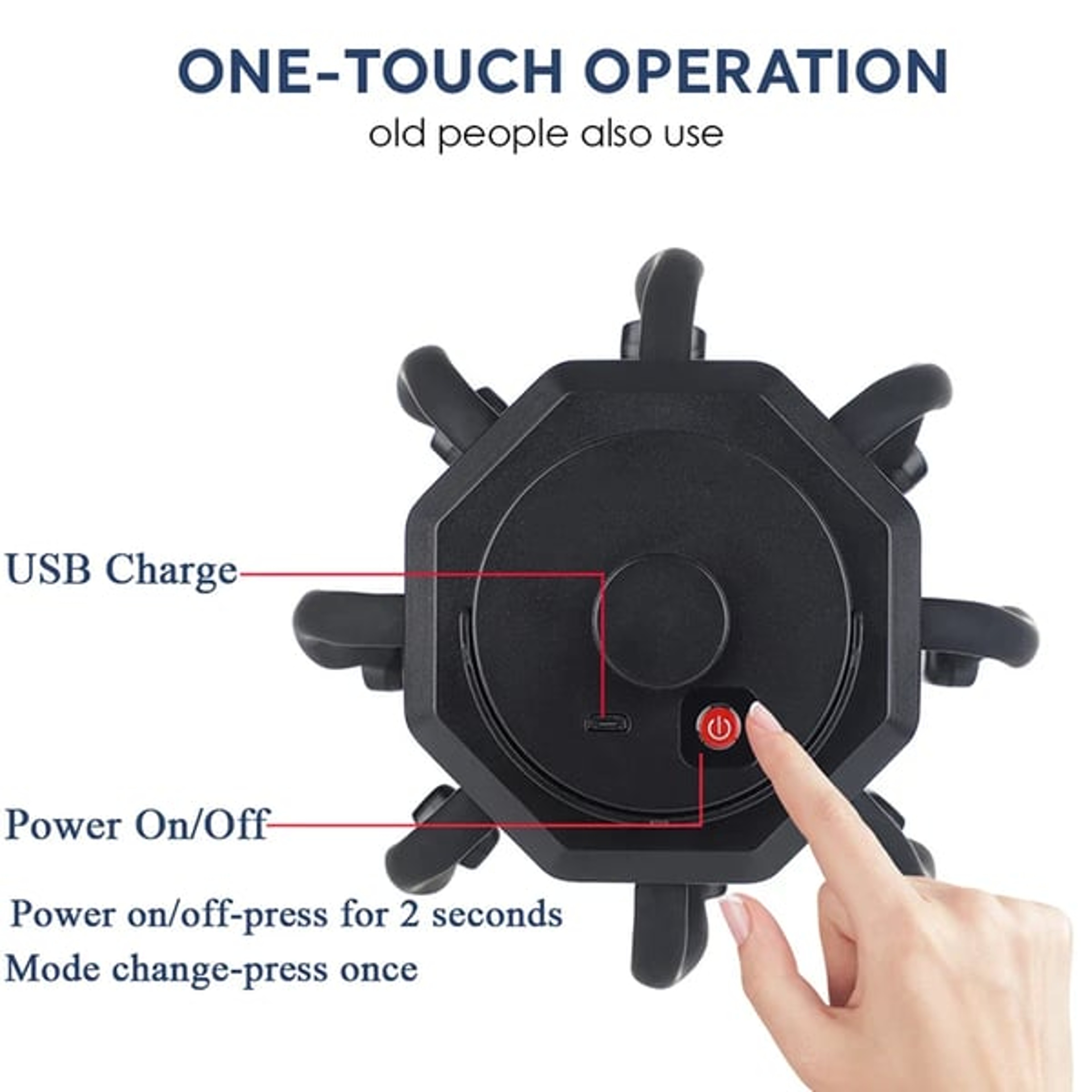 Octopus Stress Relief Head Massager