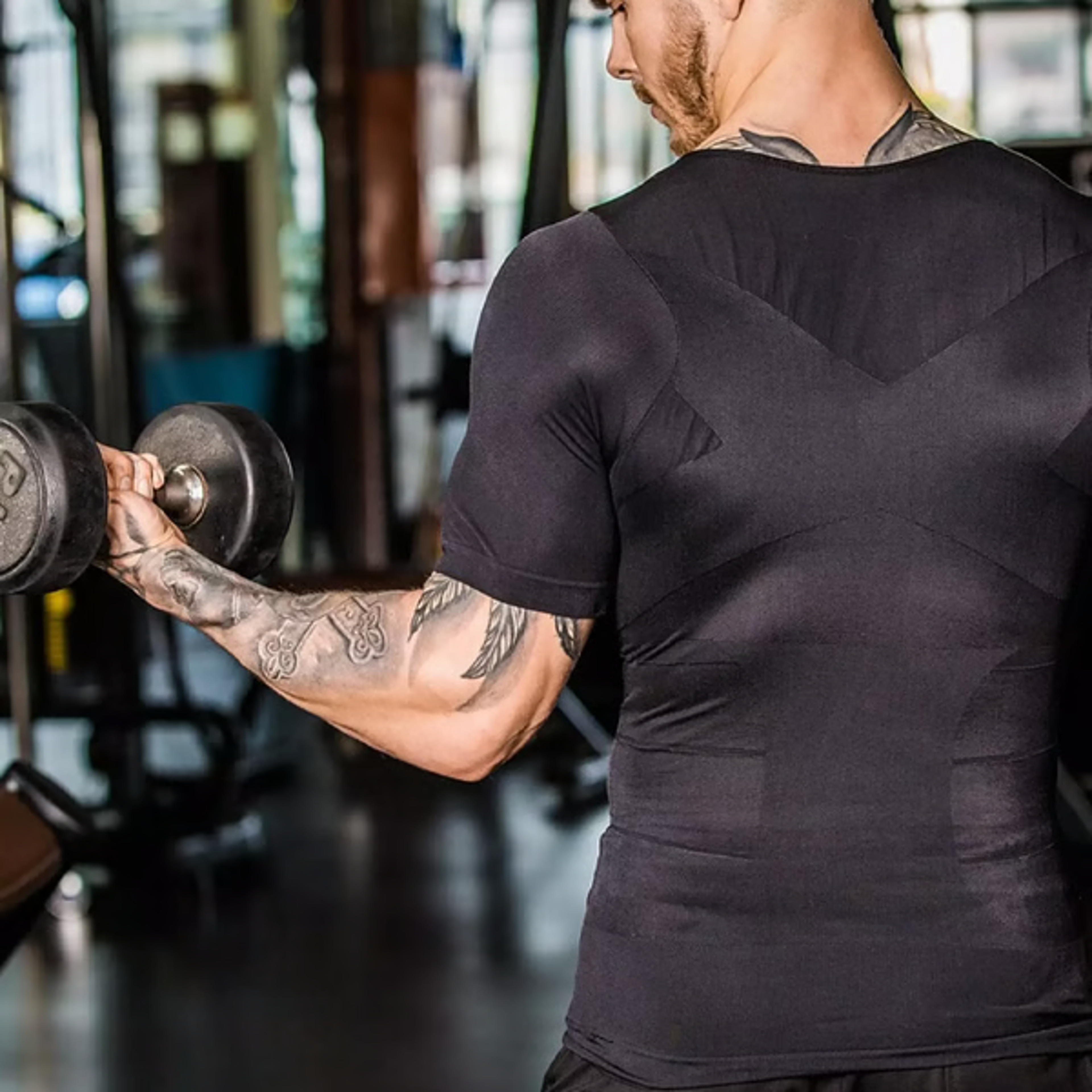 Mens Posture Corrector Shirt  Enhance Male Posture and Confidence