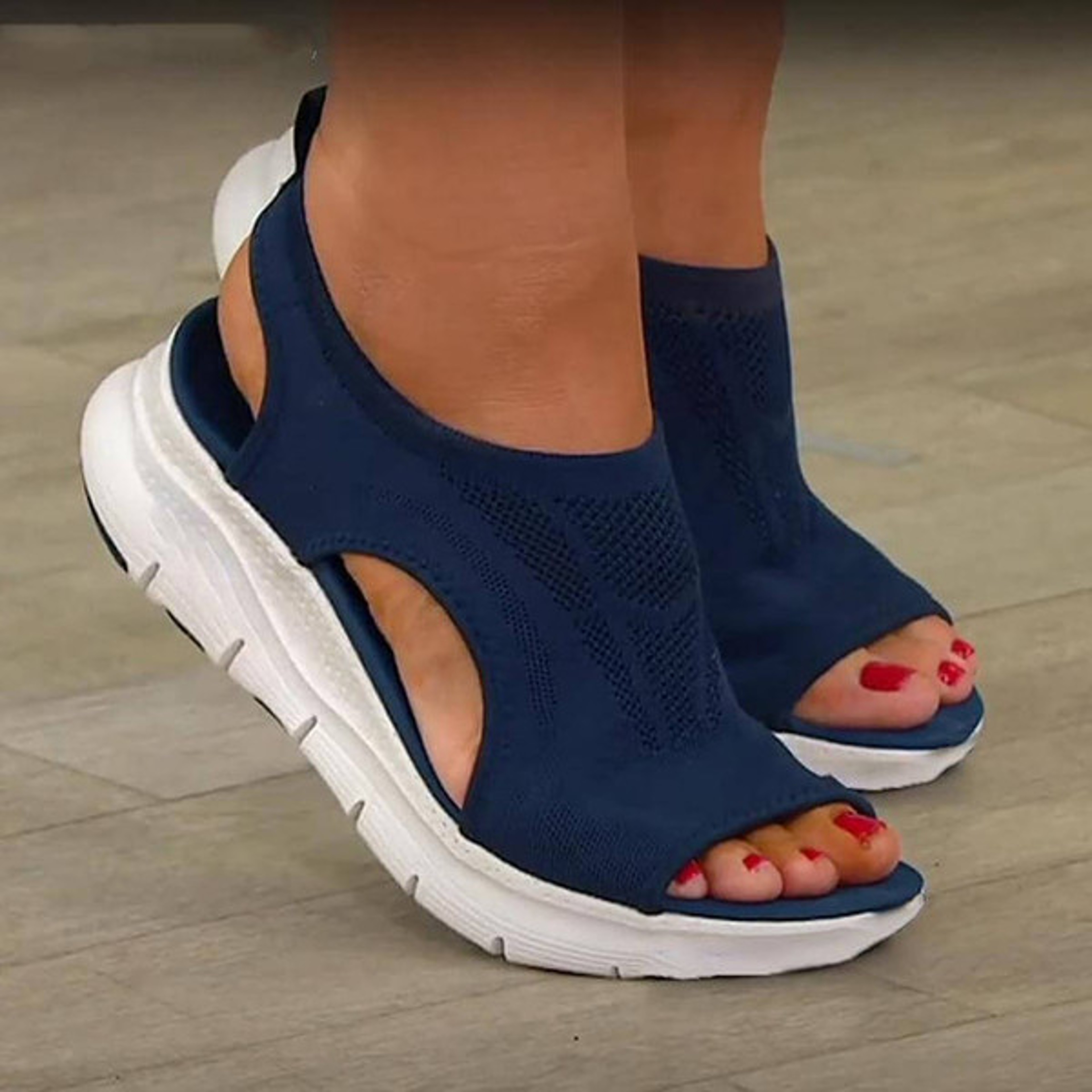 Stylish Washable Slingback Sport Sandals, Perfect Blend of Comfort & Durability for Every Season blue