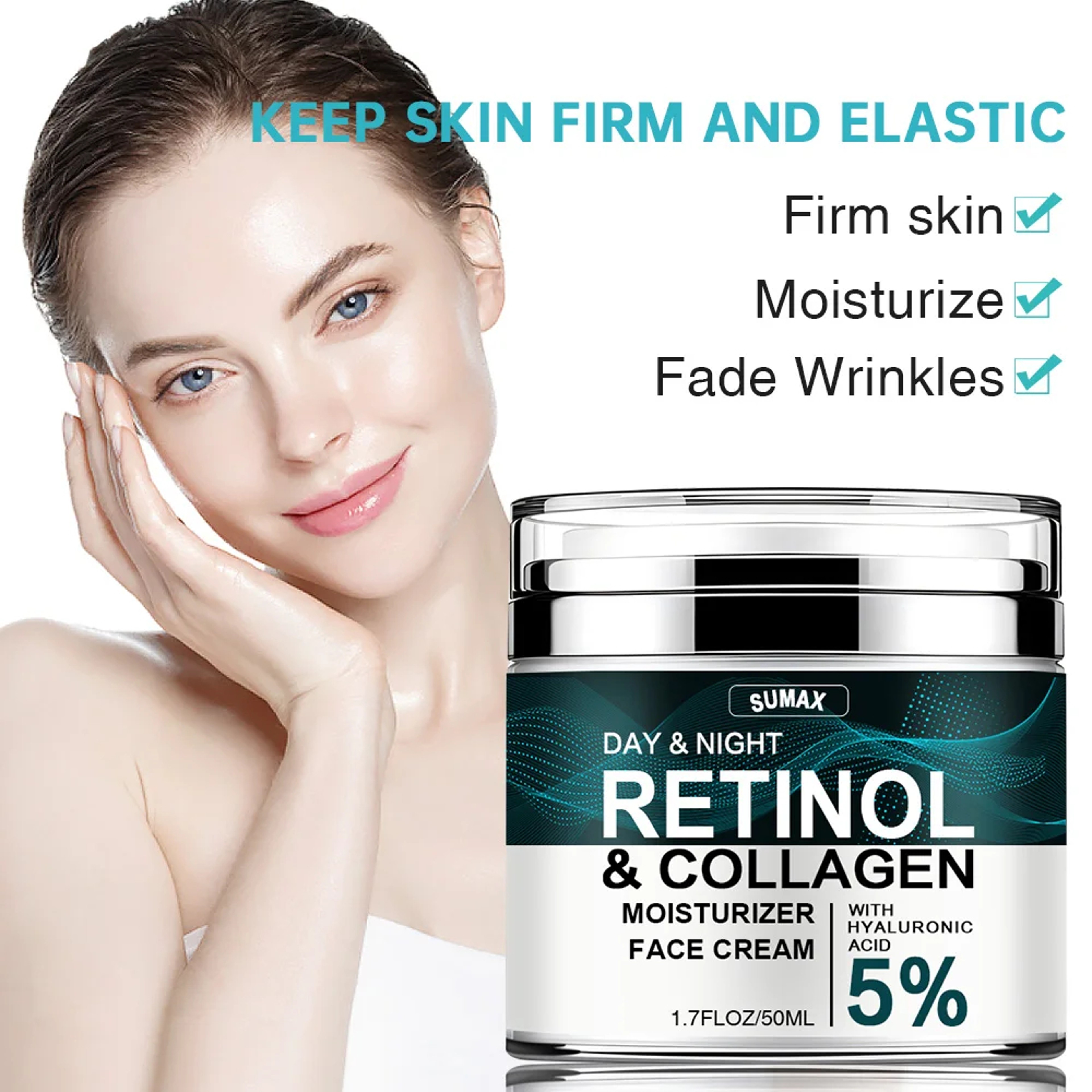 face cream with a retinol
