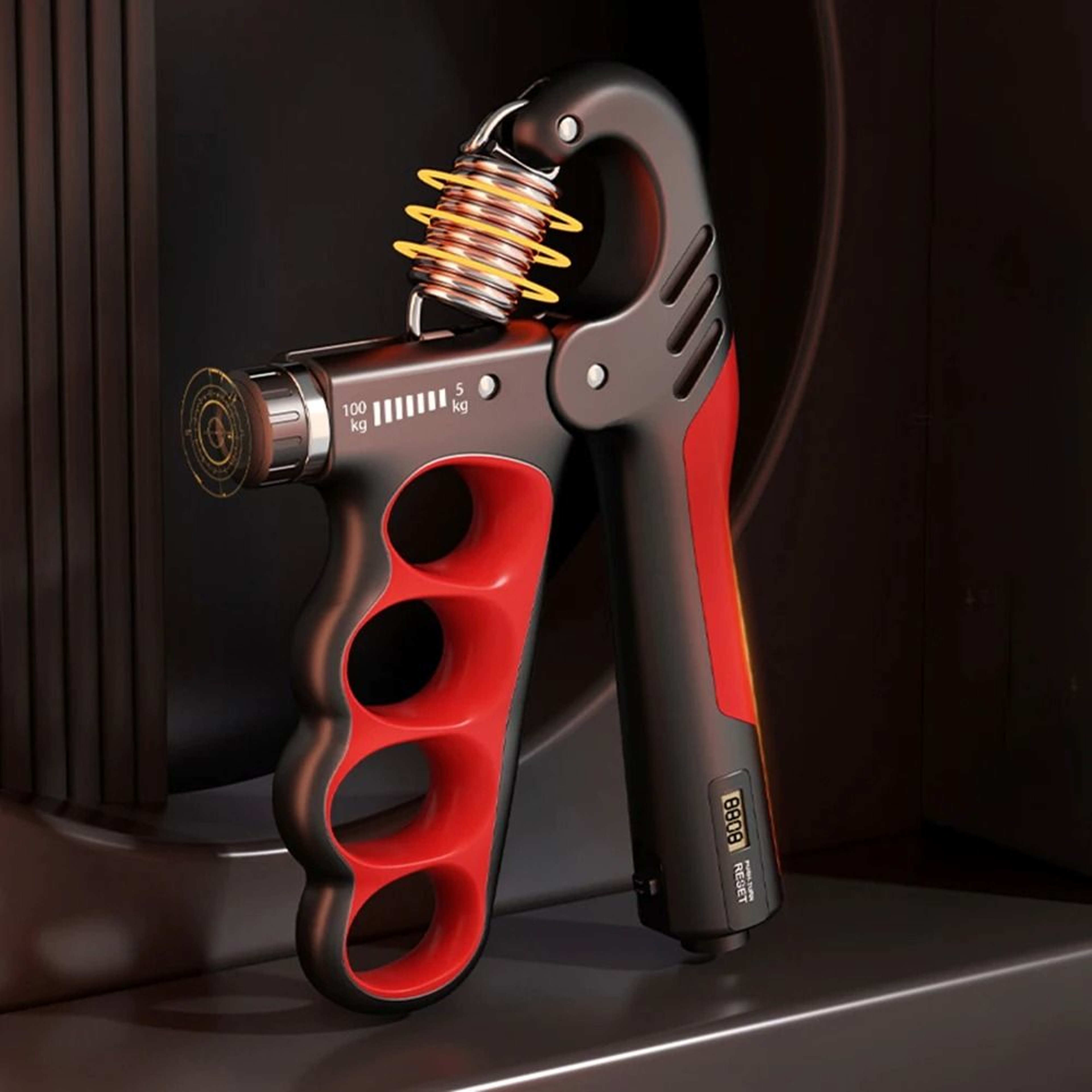 Portable hand strength trainer for athletes