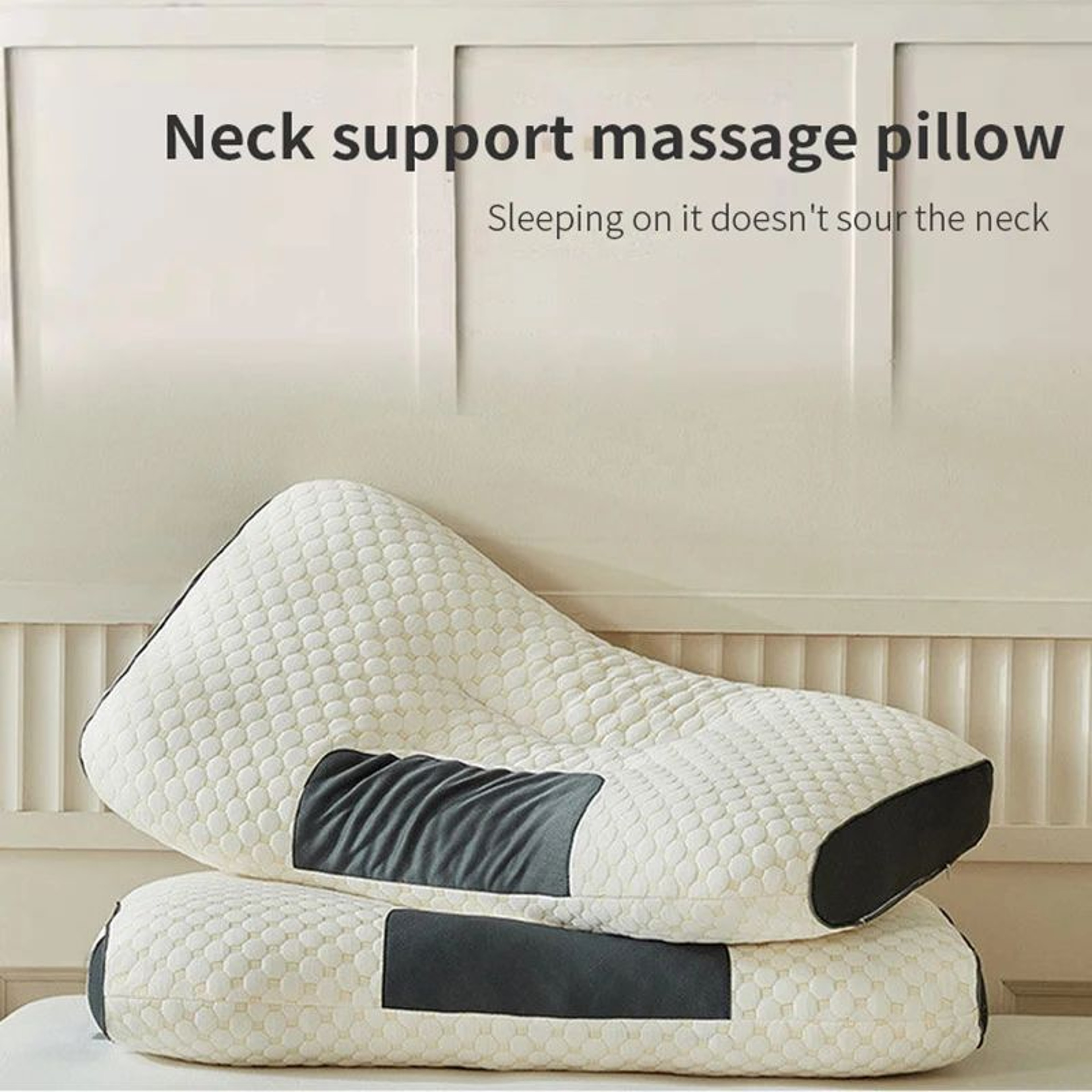 Honeycomb Massage Pillow For Cervical Support Protect Cervical Vertebrae Improve Sleep And Relieve  7