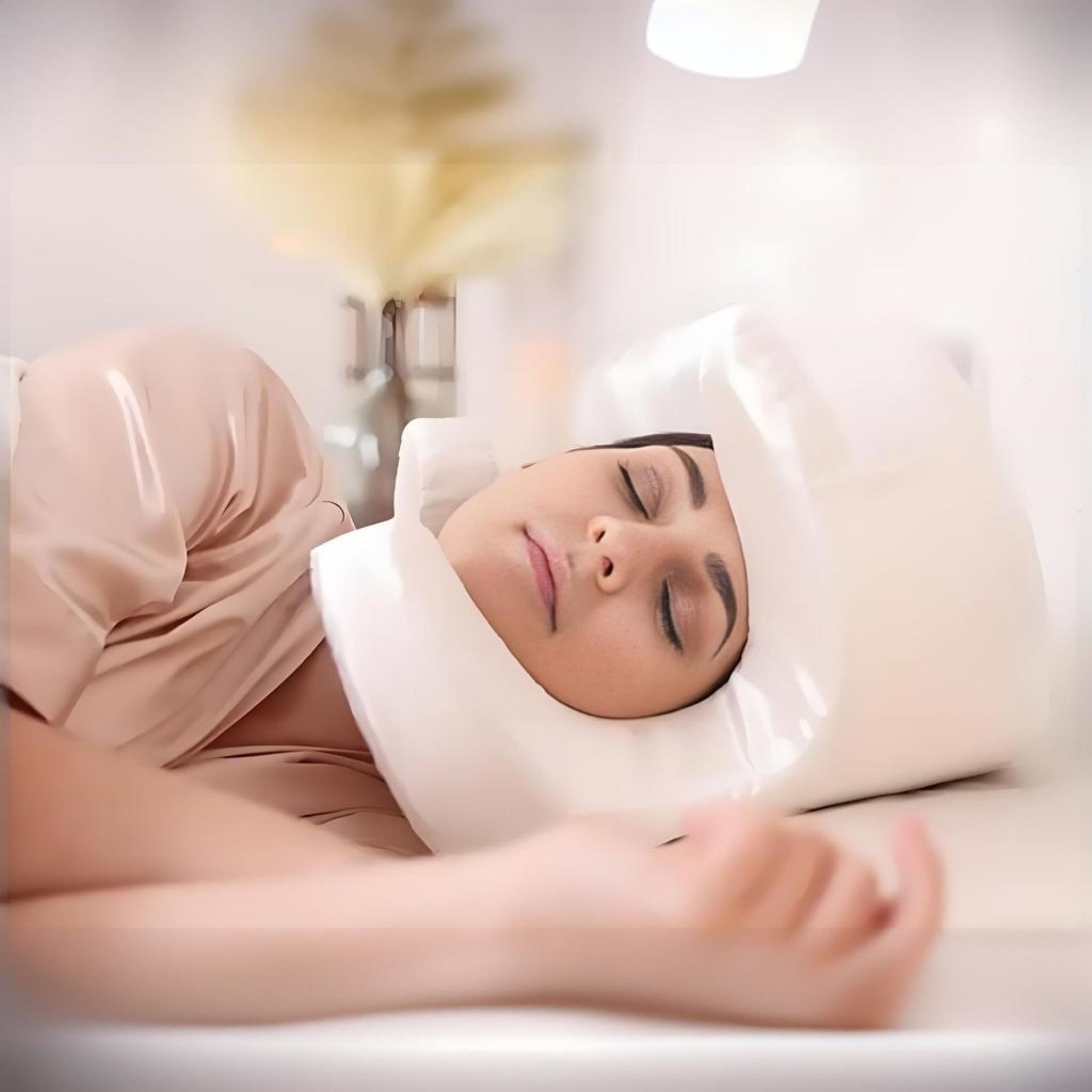 Memory Foam Face Pillow for Wrinkle Prevention and Anti-Aging – view 1