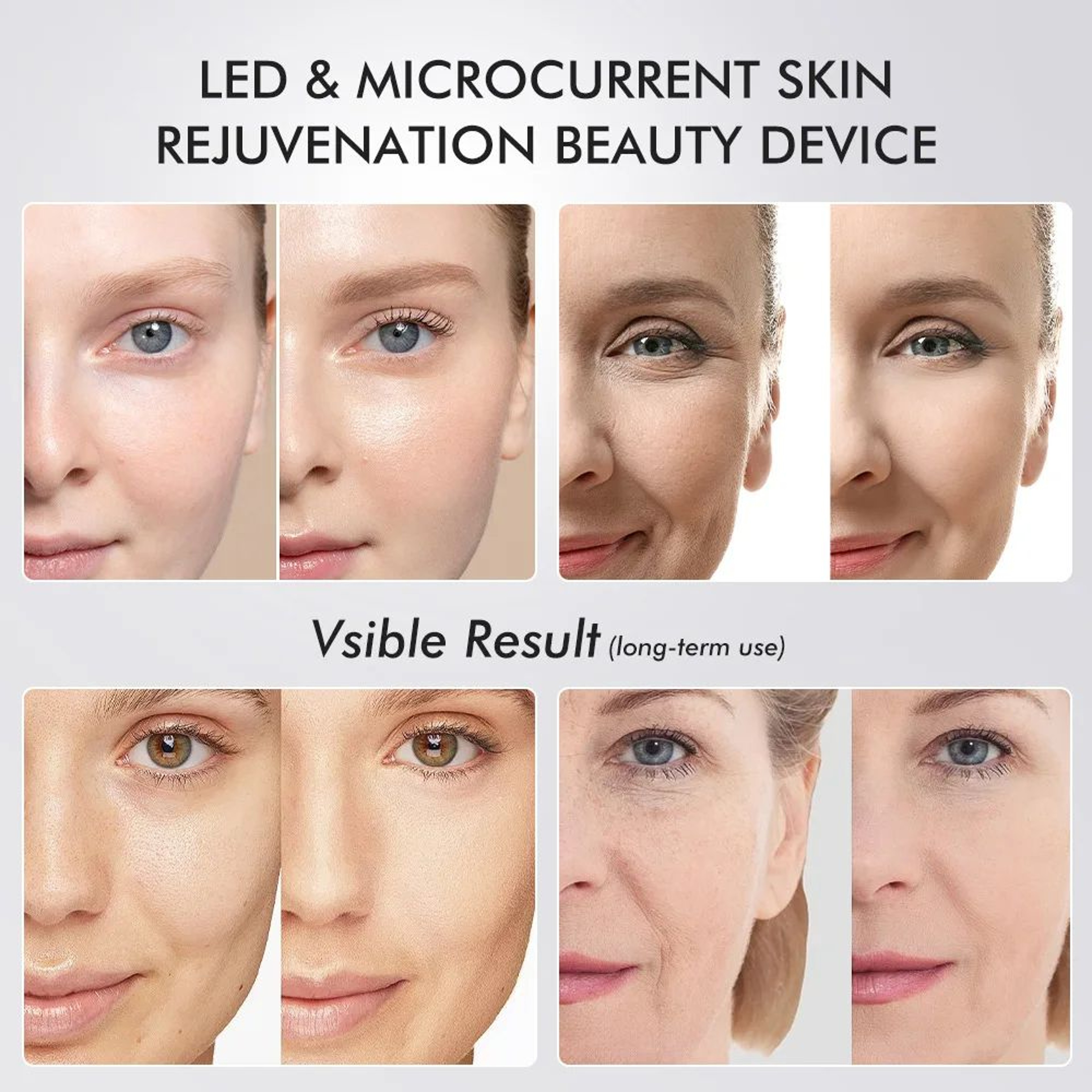 6 In 1 Age Booster Skin Care Facial Device Glow Booster Beauty Tool With Microcurrent Lift  AntiAgi 4
